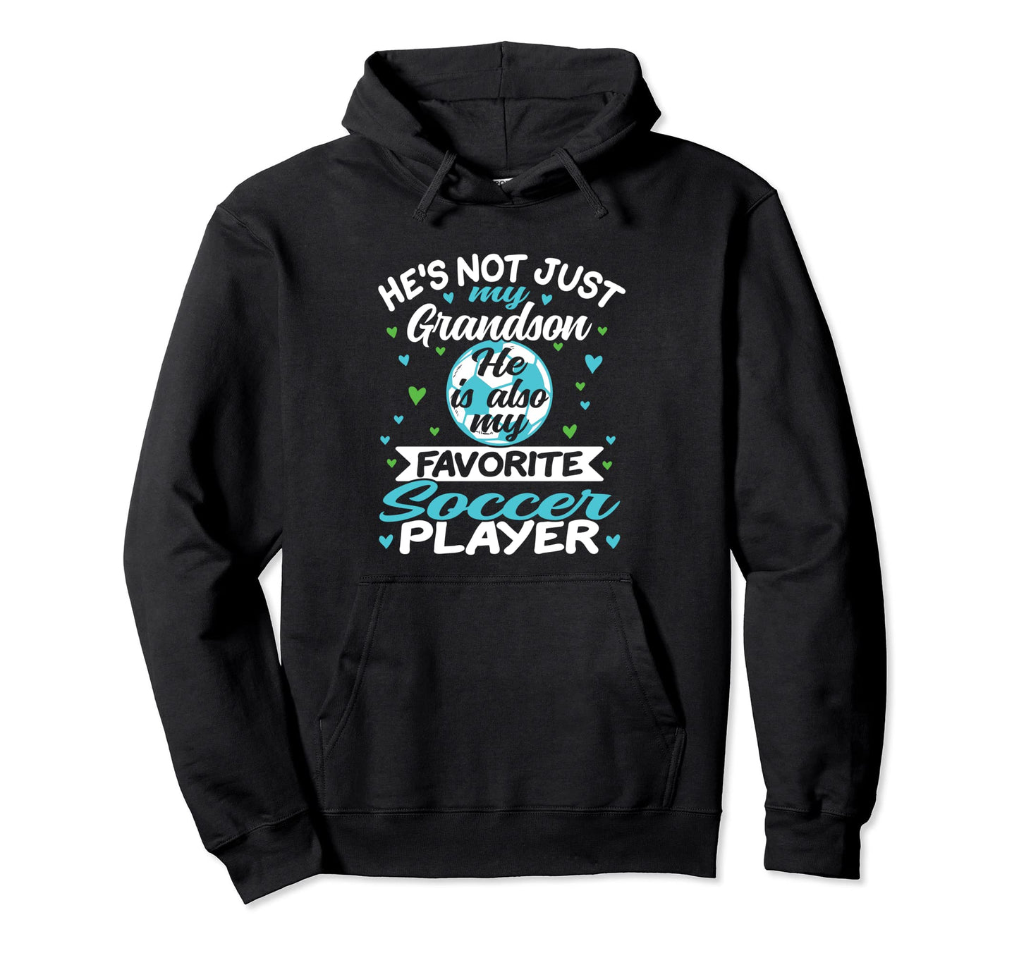 Soccer Grandma Grandpa Hoodie - Trendy Graphic for Adults - T-Shirt, Sweatshirt, Hoodie