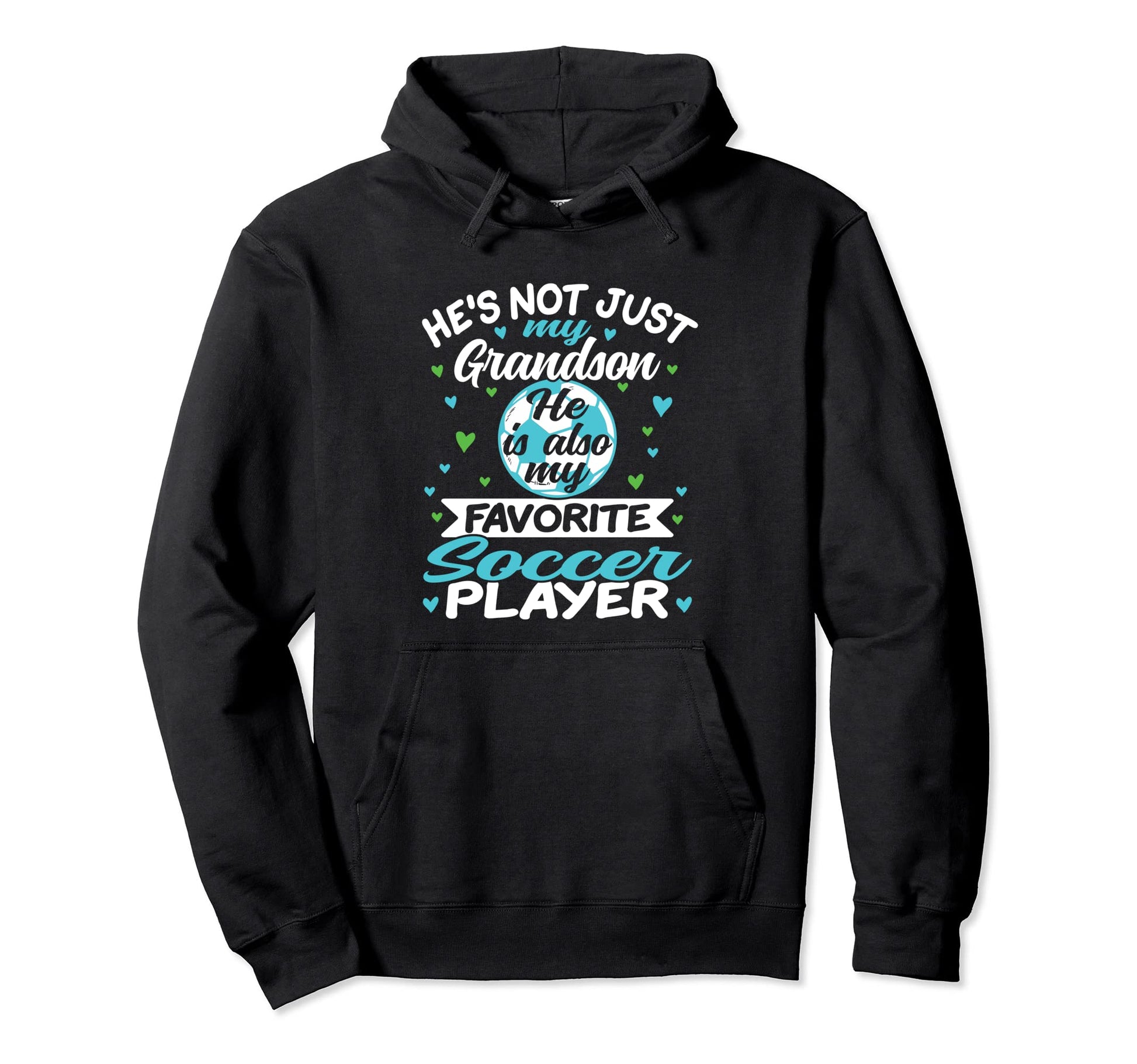 Soccer Grandma Grandpa Hoodie - Trendy Graphic for Adults - T-Shirt, Sweatshirt, Hoodie