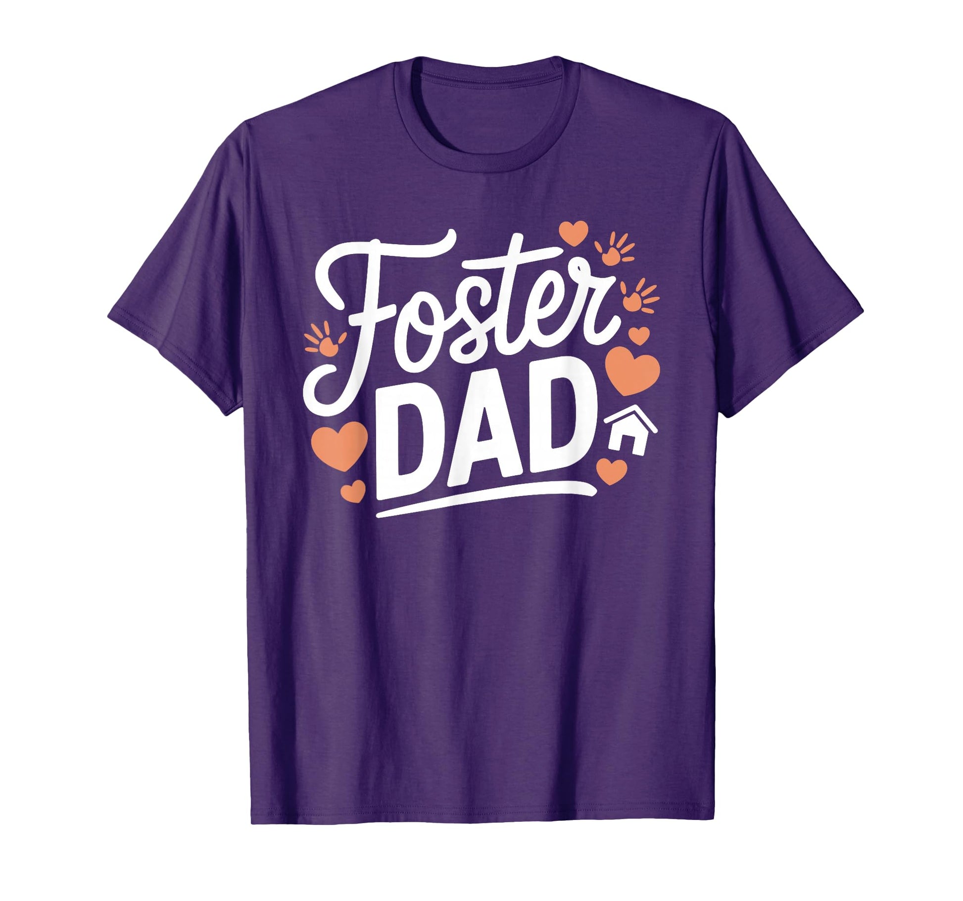 Foster Dad Foster Parents And Foster T-Shirt - Custom Art Print Men Women - T-Shirt, Sweatshirt, Hoodie