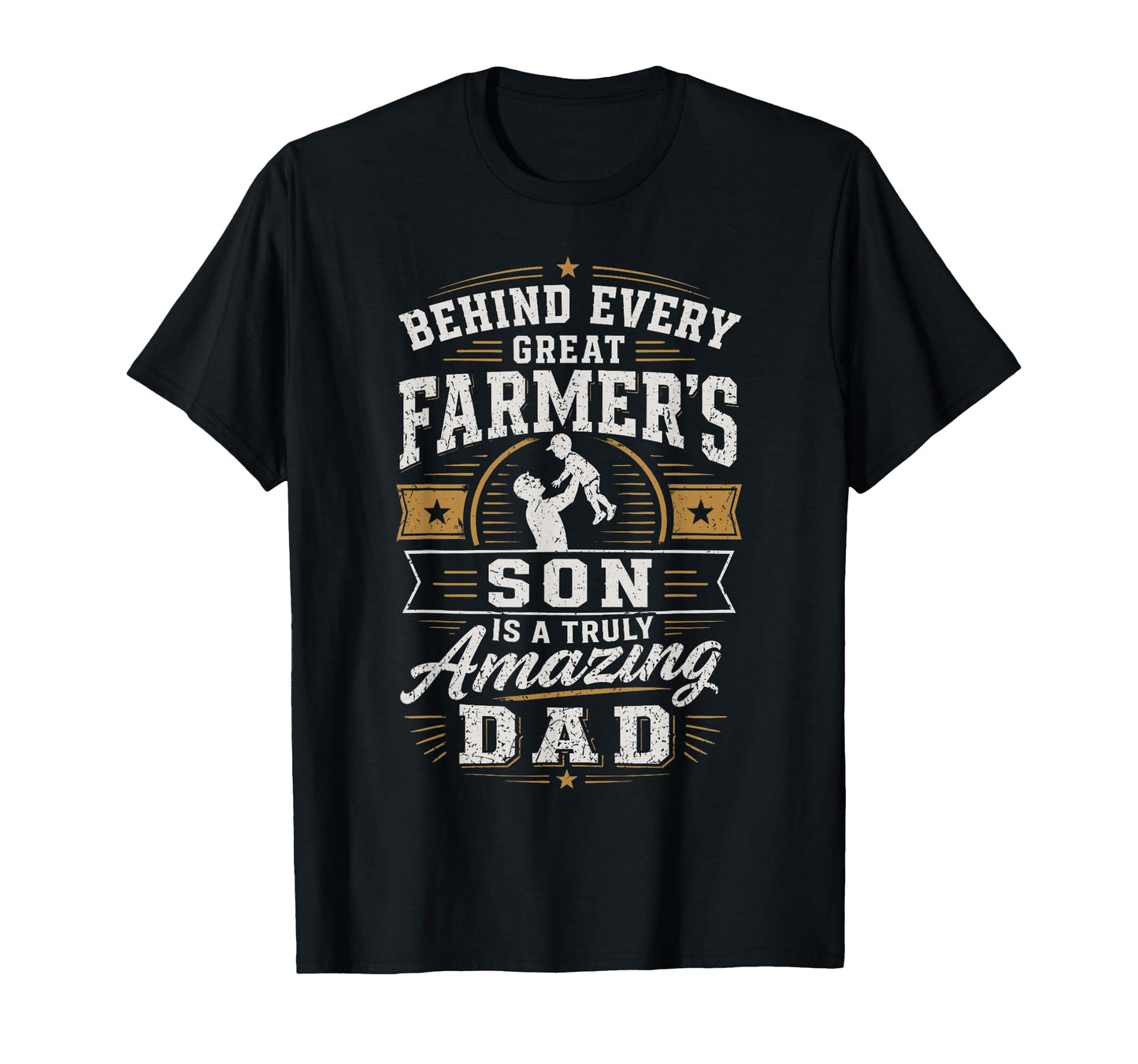 Farmer Son Amazing Dad Funny Farming T-Shirt - Trendy Graphic for Adults - T-Shirt, Sweatshirt, Hoodie