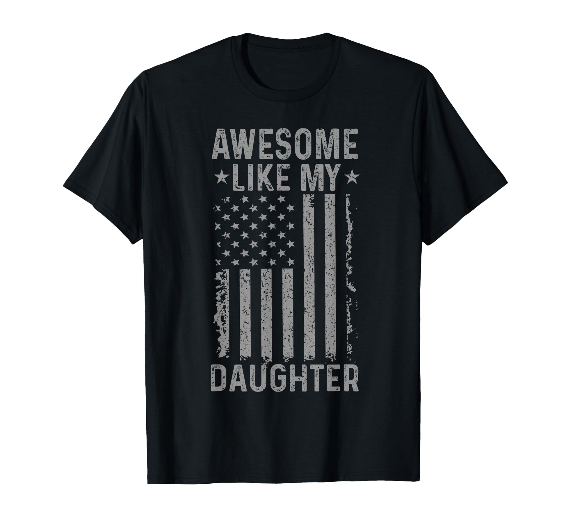 Awesome Like My Daughter Funny Dad From T-Shirt - Aesthetic Graphic Unisex - T-Shirt, Sweatshirt, Hoodie