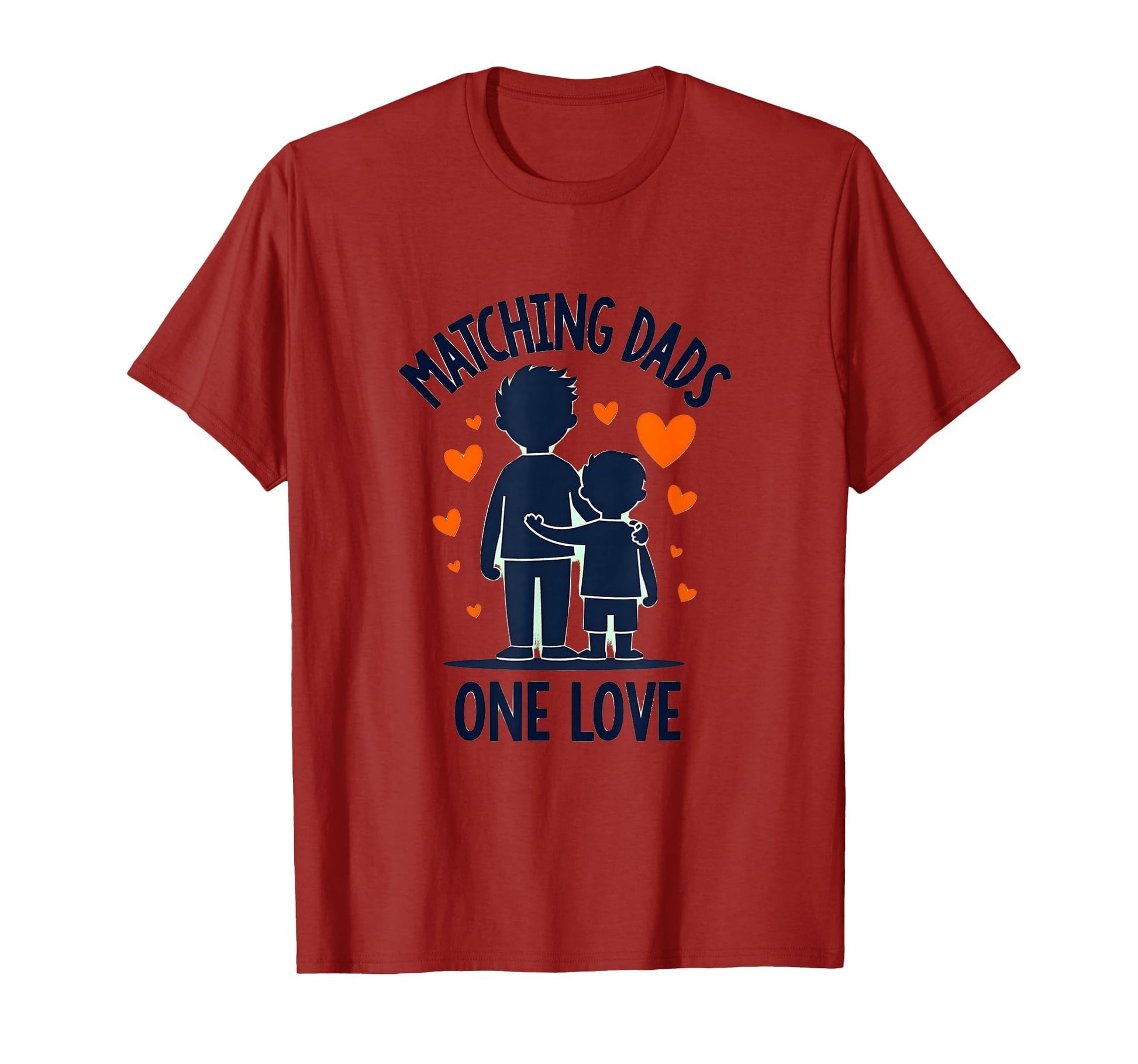 Matching Dads One Love Father Son T-Shirt - Aesthetic Graphic Unisex - T-Shirt, Sweatshirt, Hoodie