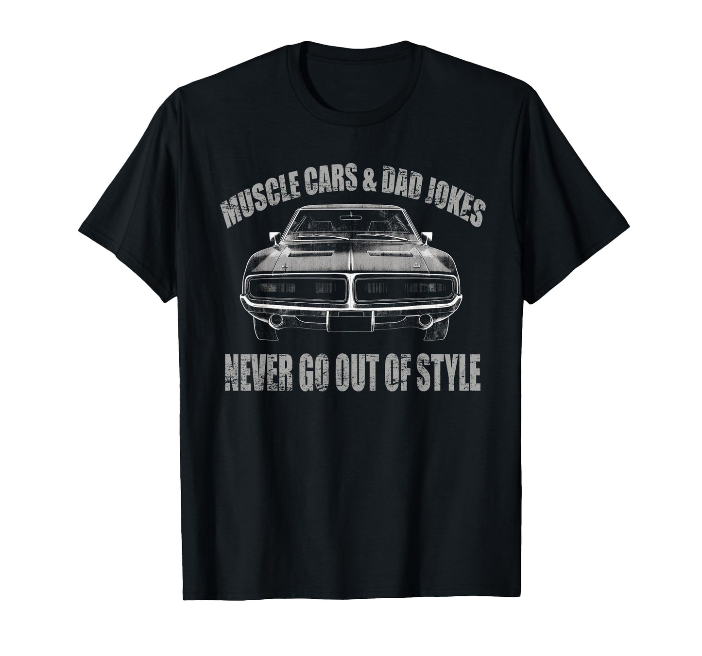 Muscle Cars Dad Jokes Muscle Car T-Shirt - Unique Graphic Men Women - T-Shirt, Sweatshirt, Hoodie