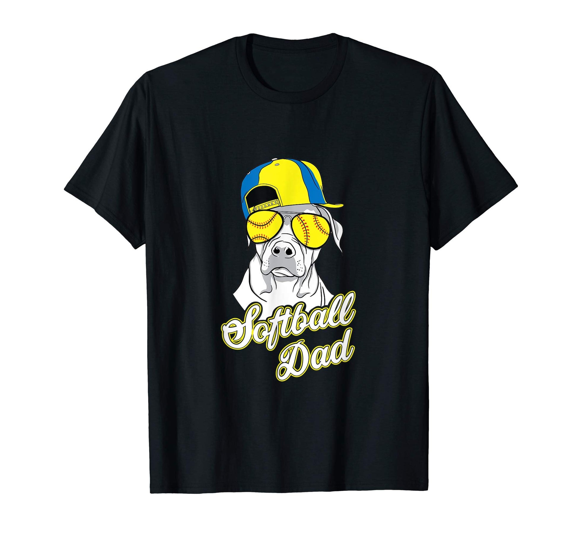 Mens Softball Dad Father Coach T-Shirt - Minimalist Print for Adults - T-Shirt, Sweatshirt, Hoodie