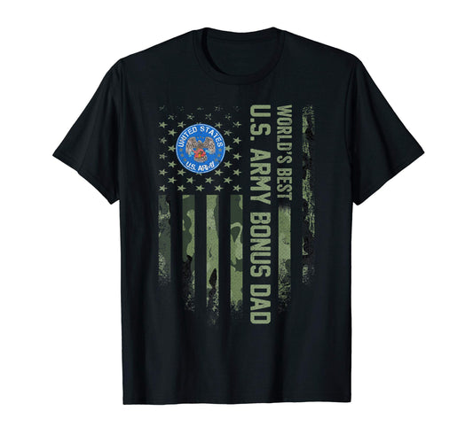 American Camo Flag Worlds Best Us Army T-Shirt - Trendy Graphic Men Women - T-Shirt, Sweatshirt, Hoodie