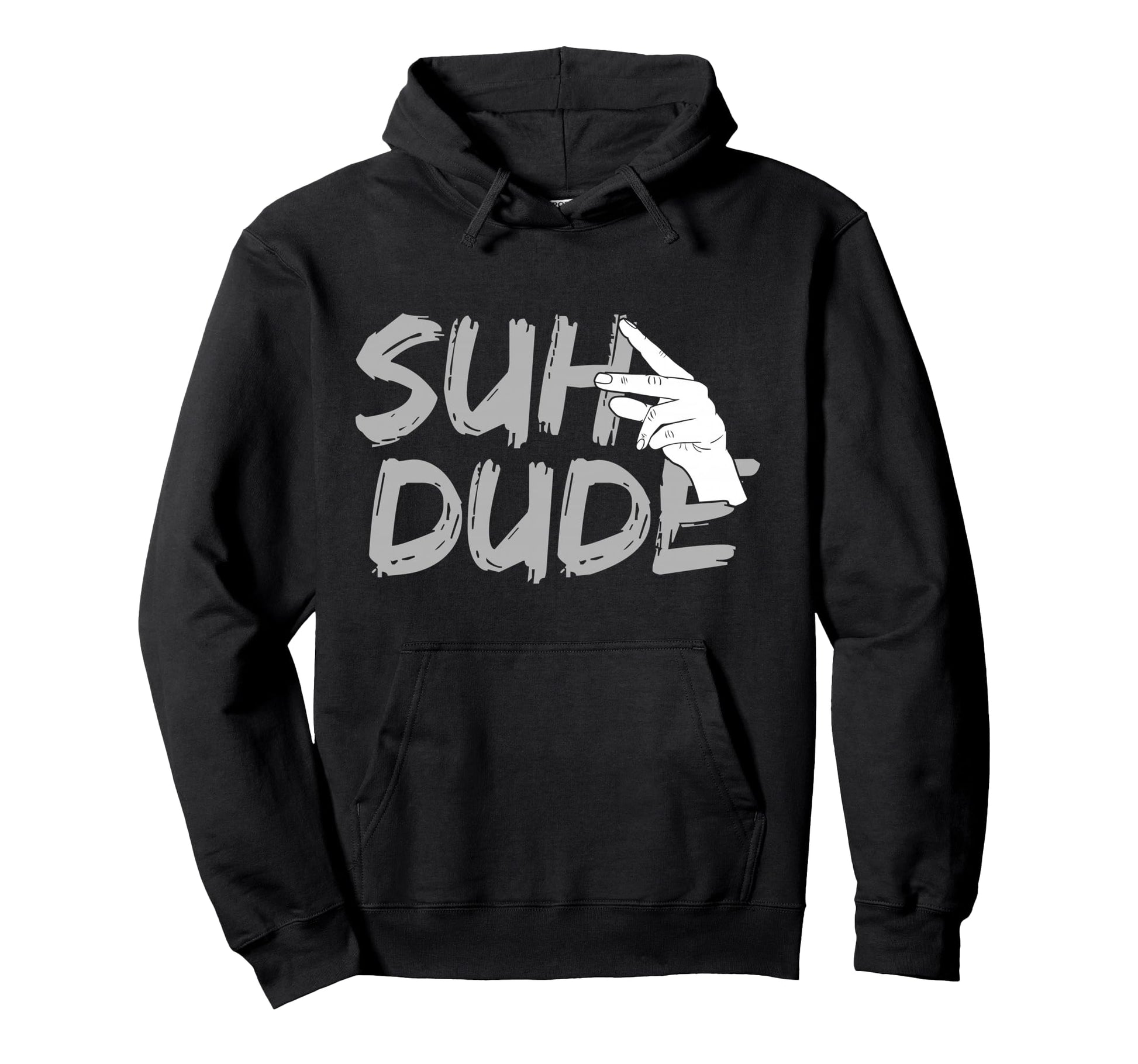 Suh Dude Suh Dude Black Small Hoodie - Graphic Print Unisex - T-Shirt, Sweatshirt, Hoodie