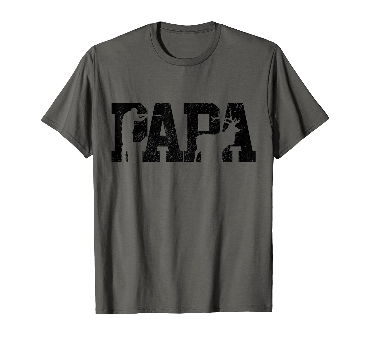 Hunter Dad Deer Father Fathers Day T-Shirt - Minimalist Print Unisex - T-Shirt, Sweatshirt, Hoodie