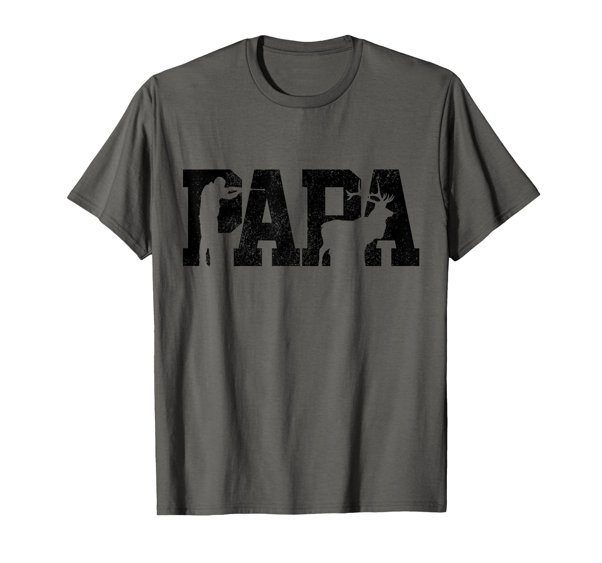 Hunter Dad Deer Father Fathers Day T-Shirt - Minimalist Print Unisex - T-Shirt, Sweatshirt, Hoodie