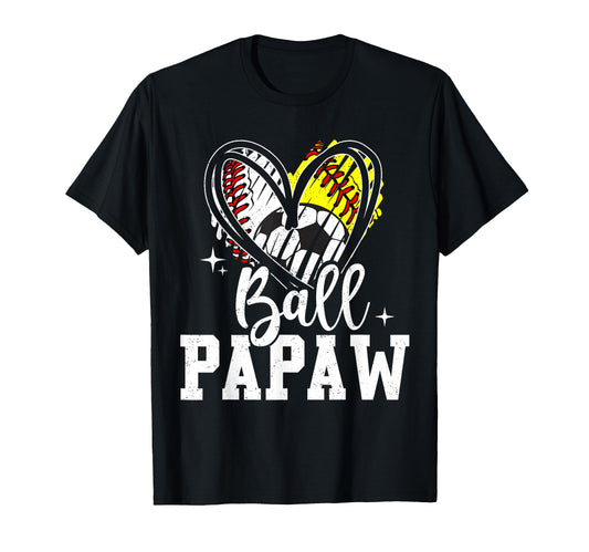 Ball Papaw Baseball Softball Soccer T-Shirt - Novelty Apparel Men Women - T-Shirt, Sweatshirt, Hoodie
