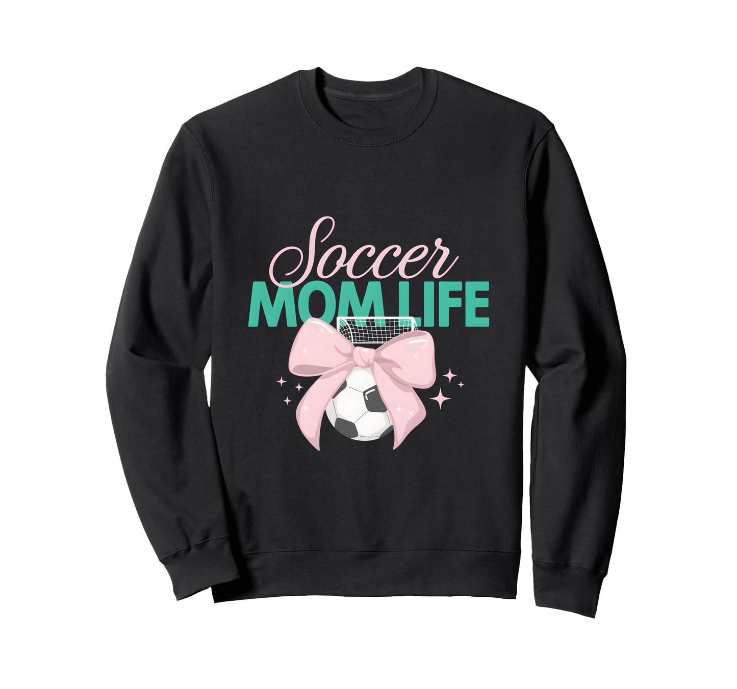 Soccer Mom Life Match Day Energy Sweatshirt - Graphic Print Men Women - T-Shirt, Sweatshirt, Hoodie