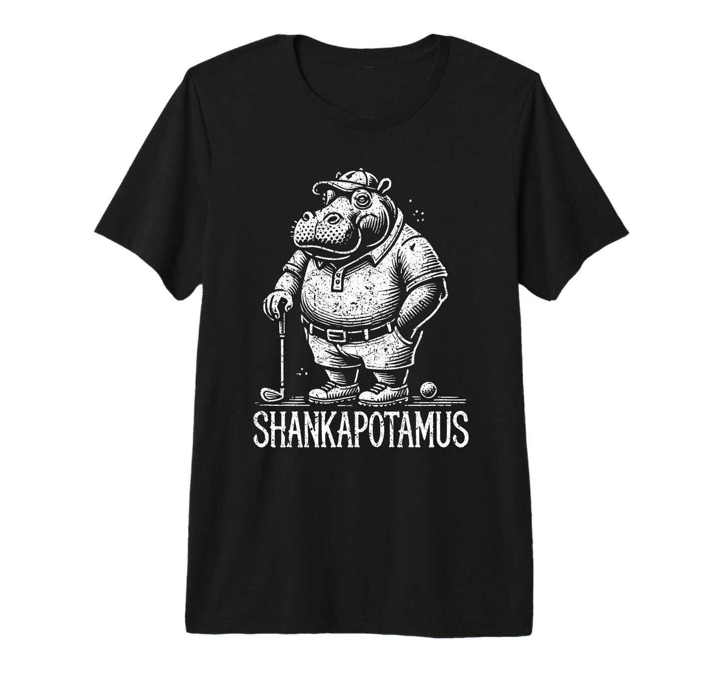 Funny Golf Shankapotamus Dad Is Bad T-Shirt - Aesthetic Graphic Men Women - T-Shirt, Sweatshirt, Hoodie