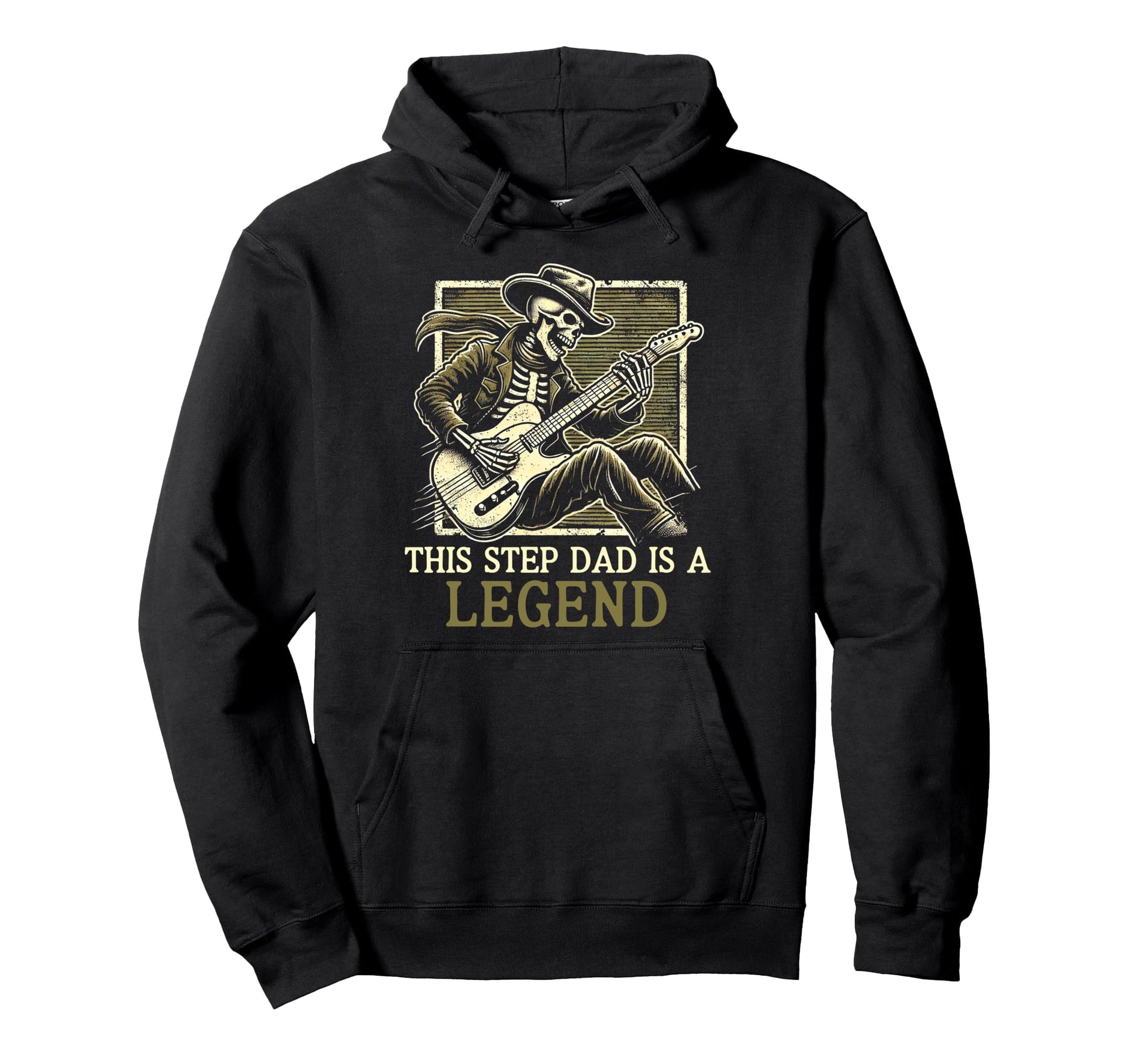 This Step Dad Is Legend Funny Fathers Day Hoodie - Streetwear Style Unisex - T-Shirt, Sweatshirt, Hoodie