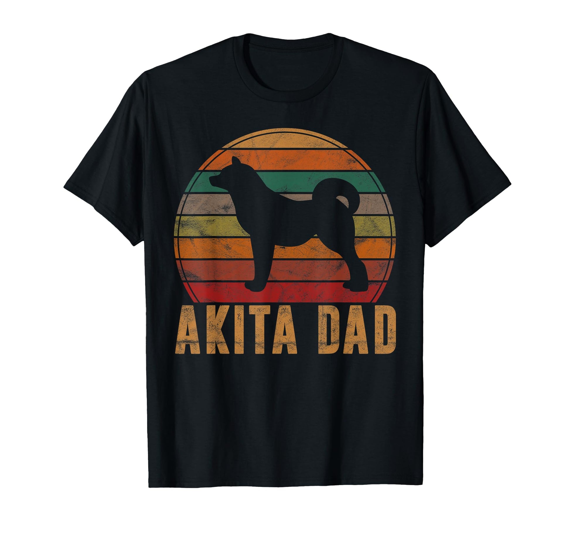 Akita Dad Gift Akita Daddy Dog Owner T-Shirt - Streetwear Style for Adults - T-Shirt, Sweatshirt, Hoodie