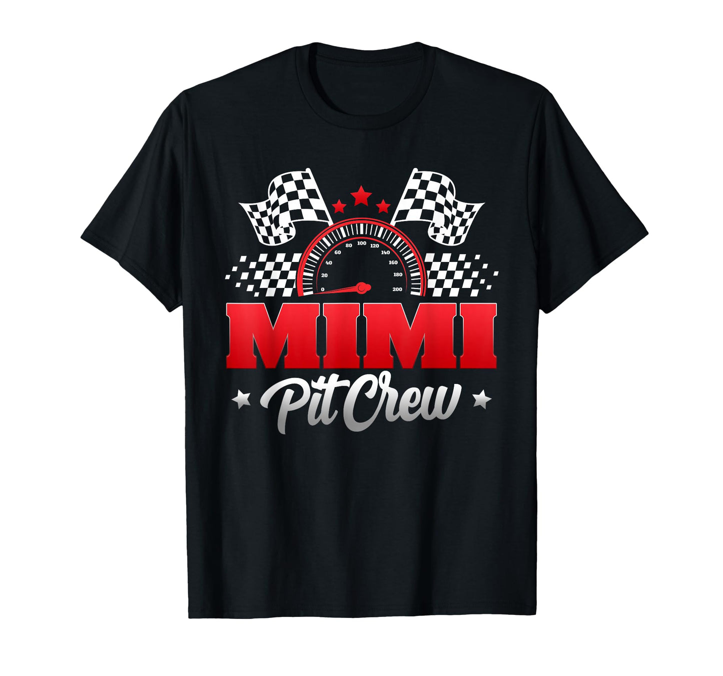 Mimi Pit Crew Race Car Birthday T-Shirt - Casual Everyday Wear for Adults - T-Shirt, Sweatshirt, Hoodie