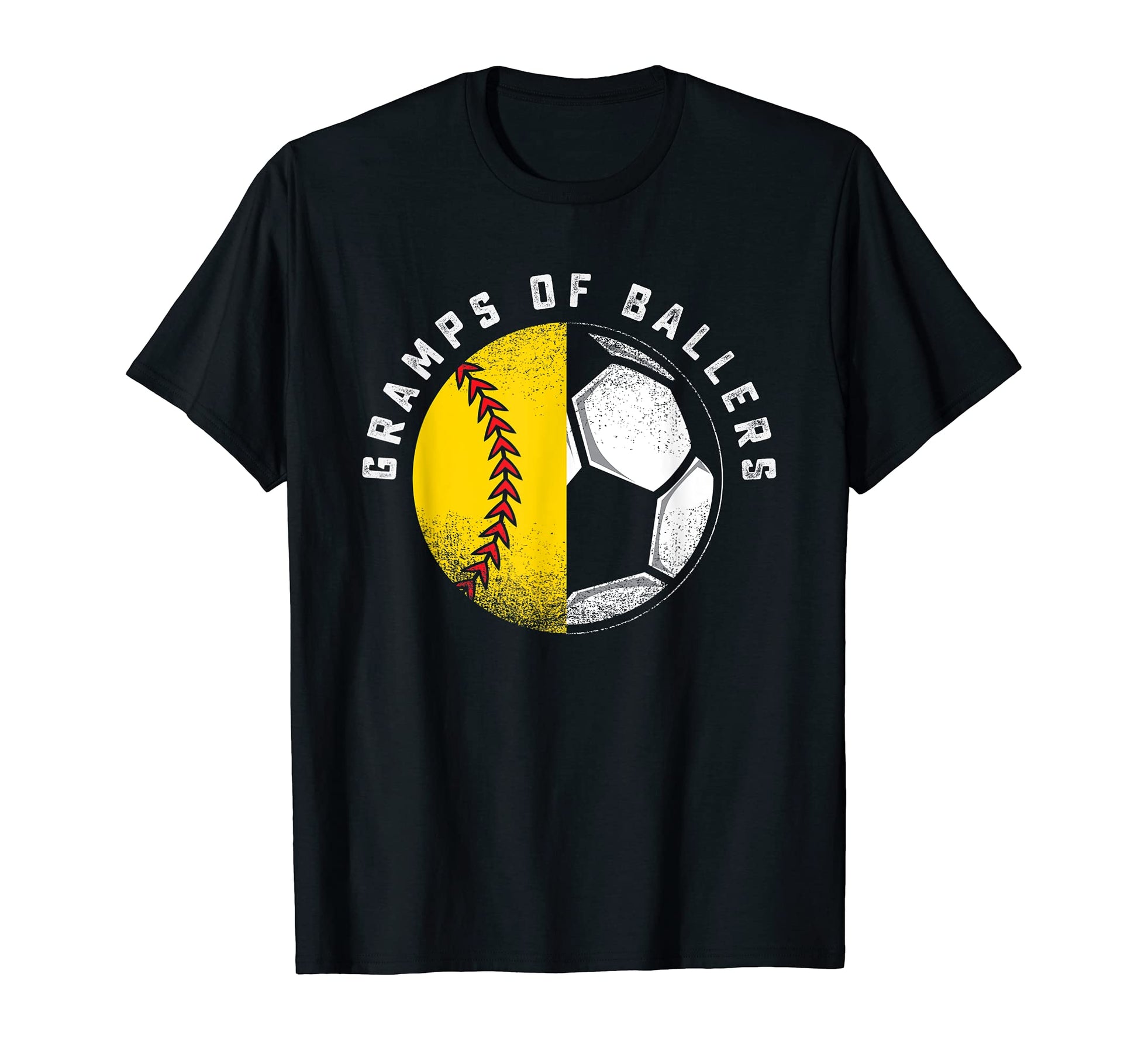 Gramps Soccer Player Grandson T-Shirt - Aesthetic Graphic Men Women - T-Shirt, Sweatshirt, Hoodie
