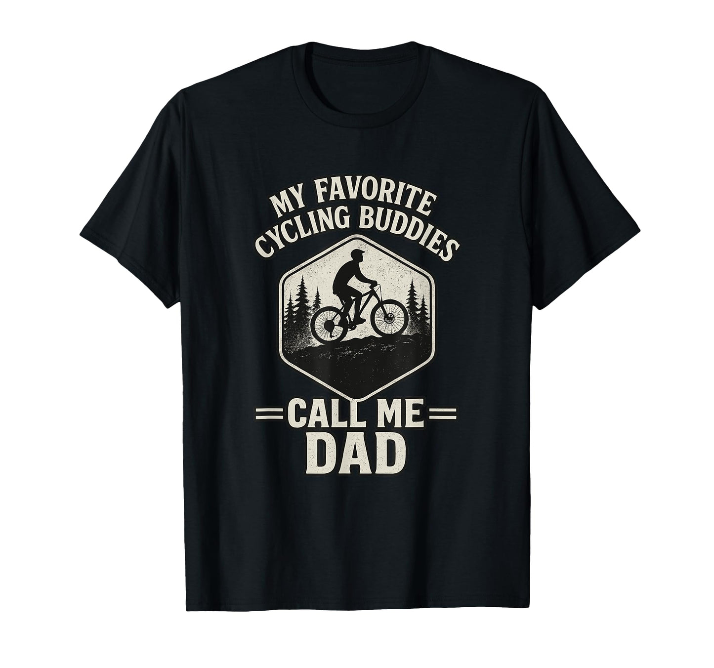 Cycling Dad Biker Daddy Cyclist Papa T-Shirt - Streetwear Style Men Women - T-Shirt, Sweatshirt, Hoodie