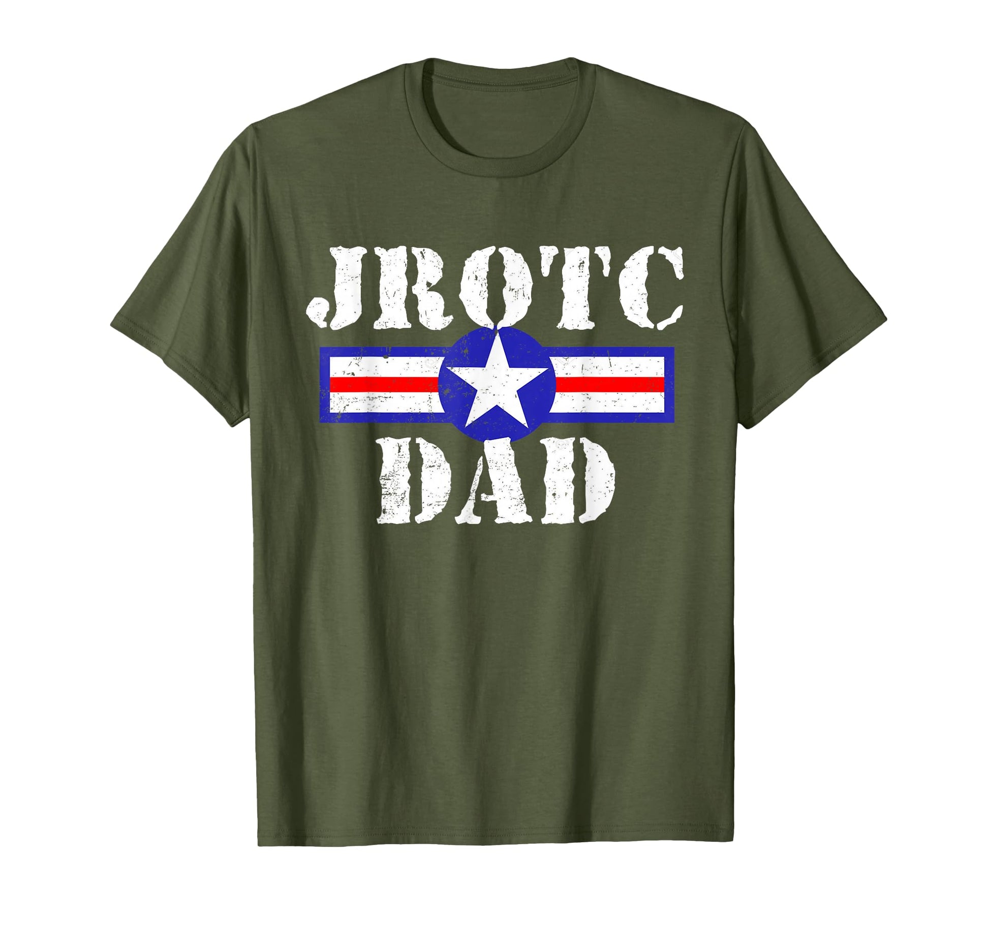 Jrotc Dad Proud Military Fathers Day T-Shirt - Trendy Graphic for Adults - T-Shirt, Sweatshirt, Hoodie