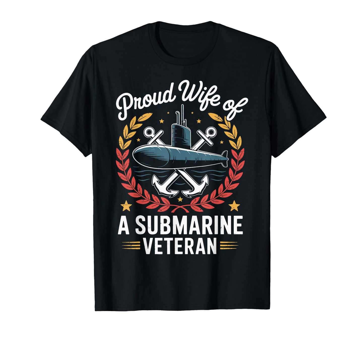Submarine Veteran Military Retired Hoodie - Minimalist Print for Adults - T-Shirt, Sweatshirt, Hoodie