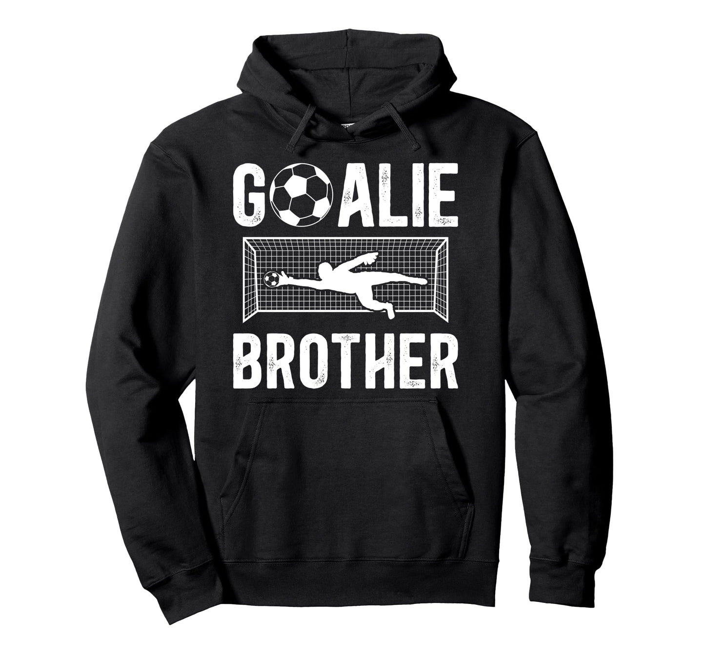Soccer Goalie Brother Soccer Keeper Bro Hoodie - Minimalist Print Men Women - T-Shirt, Sweatshirt, Hoodie