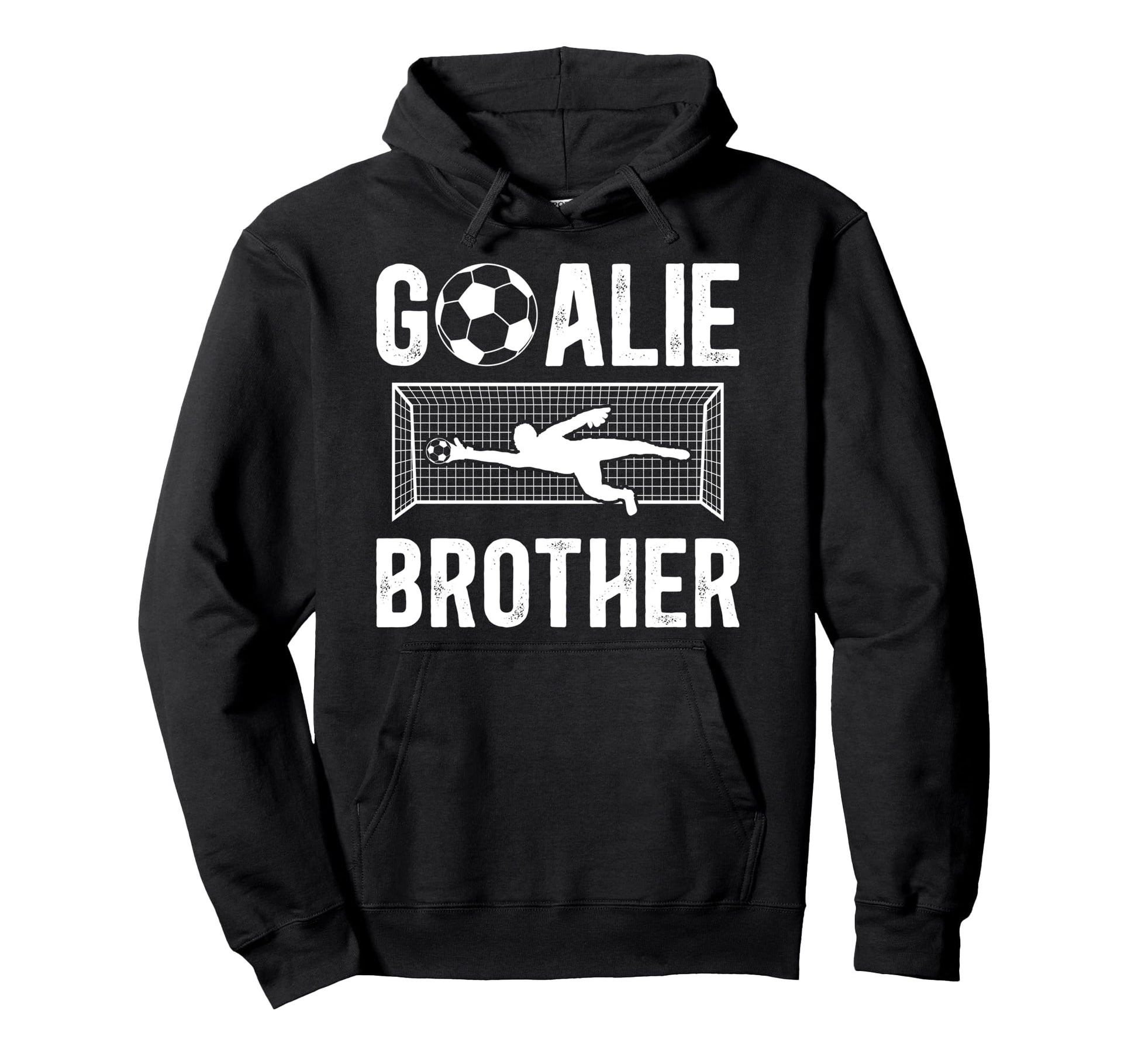 Soccer Goalie Brother Soccer Keeper Bro Hoodie - Minimalist Print Men Women - T-Shirt, Sweatshirt, Hoodie