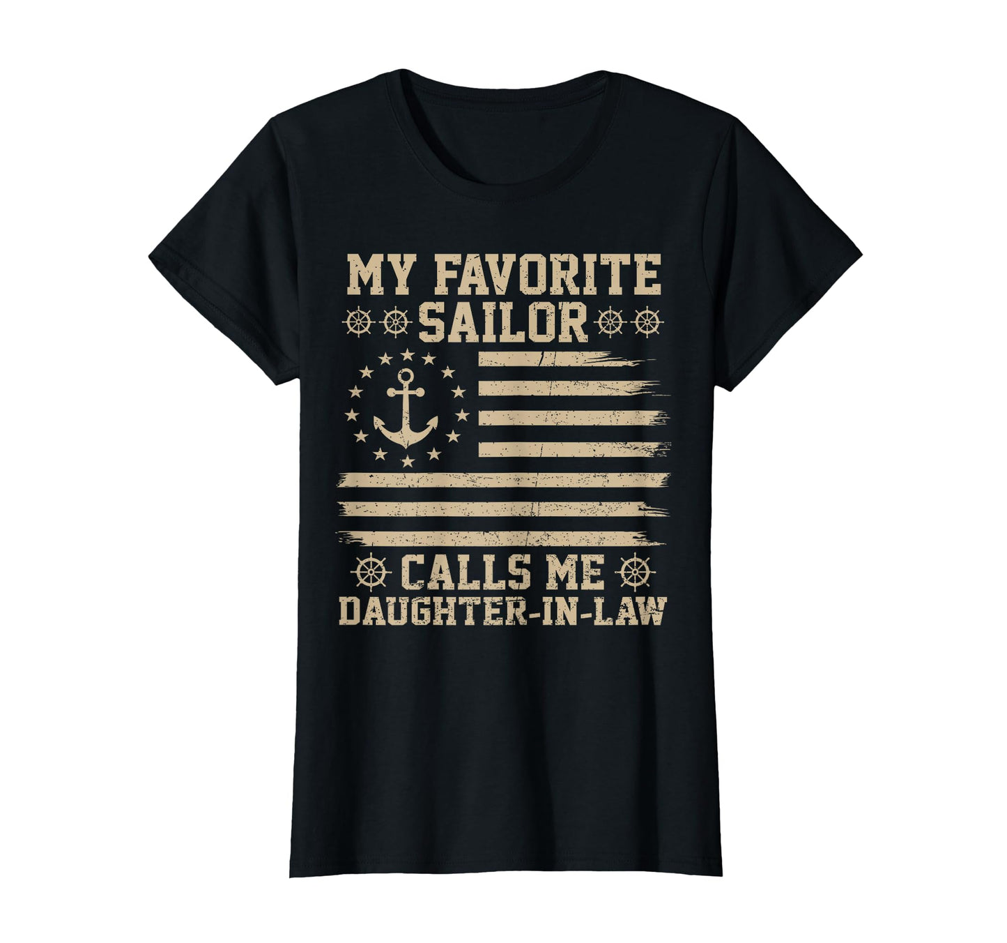 My Favorite Sailor Calls Me Daughter T-Shirt - Custom Art Print for Adults - T-Shirt, Sweatshirt, Hoodie
