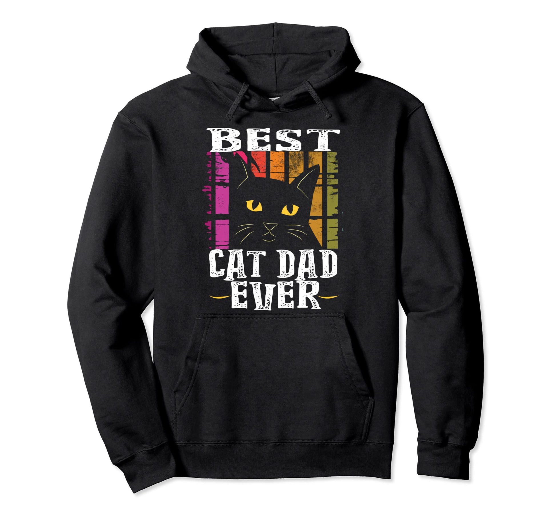 Best Cat Dad Ever Hoodie - Casual Everyday Wear Men Women - T-Shirt, Sweatshirt, Hoodie