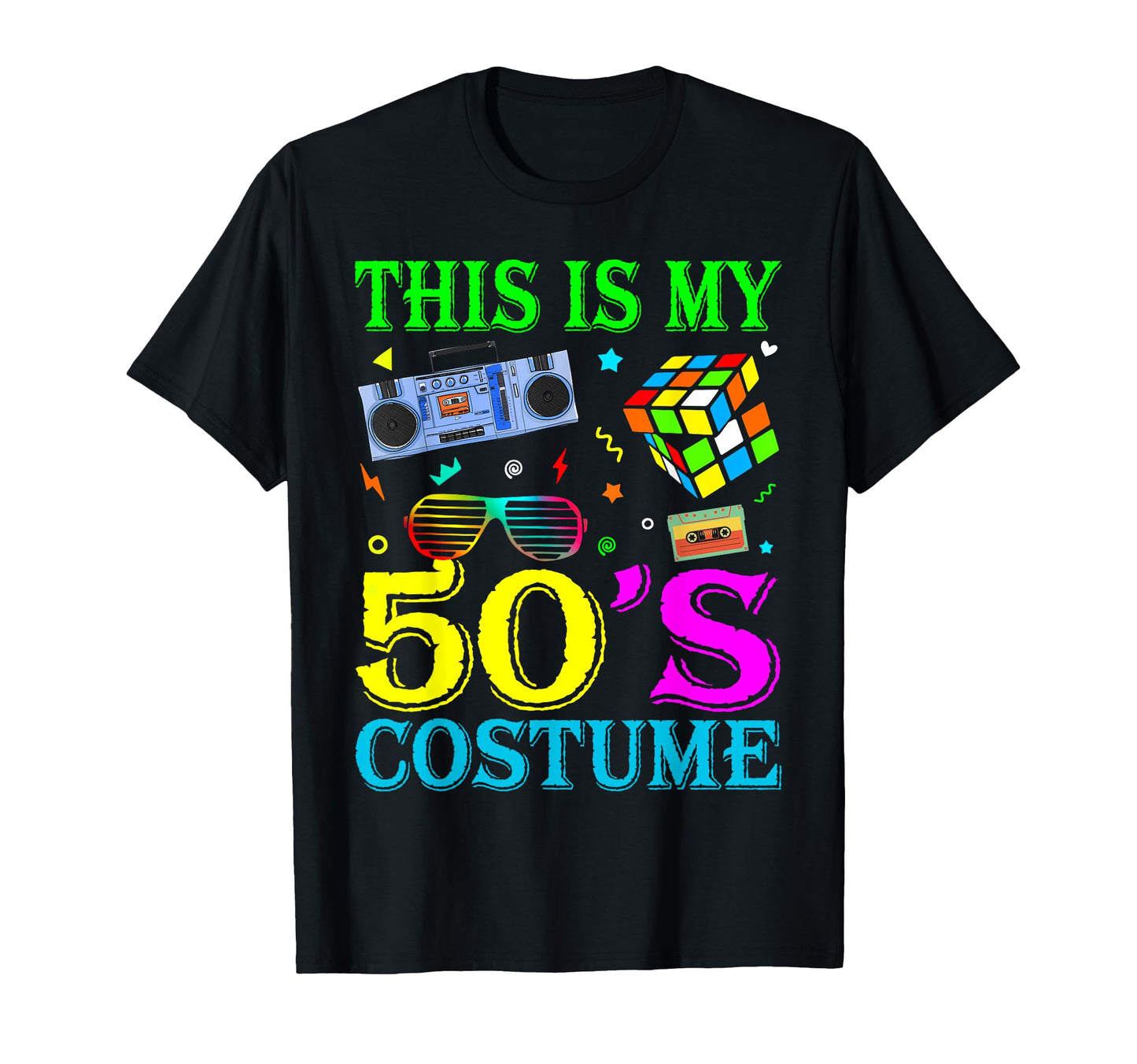 Matching Halloween 1950S This Is T-Shirt - Fun Novelty Design for Adults - T-Shirt, Sweatshirt, Hoodie