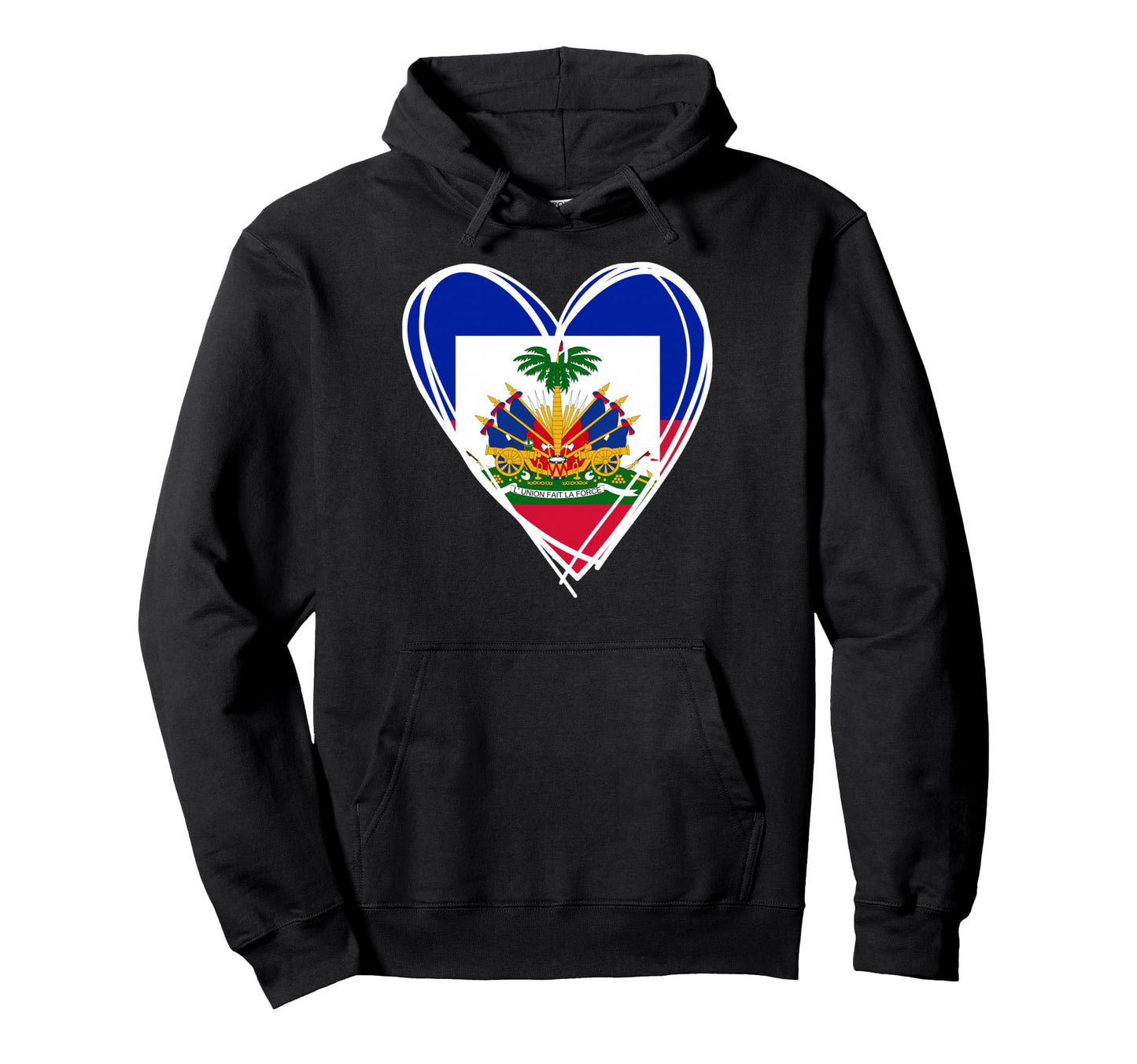 Proud To Be Haitian Mom Dad Haiti Flag Hoodie - Fun Novelty Design Unisex - T-Shirt, Sweatshirt, Hoodie