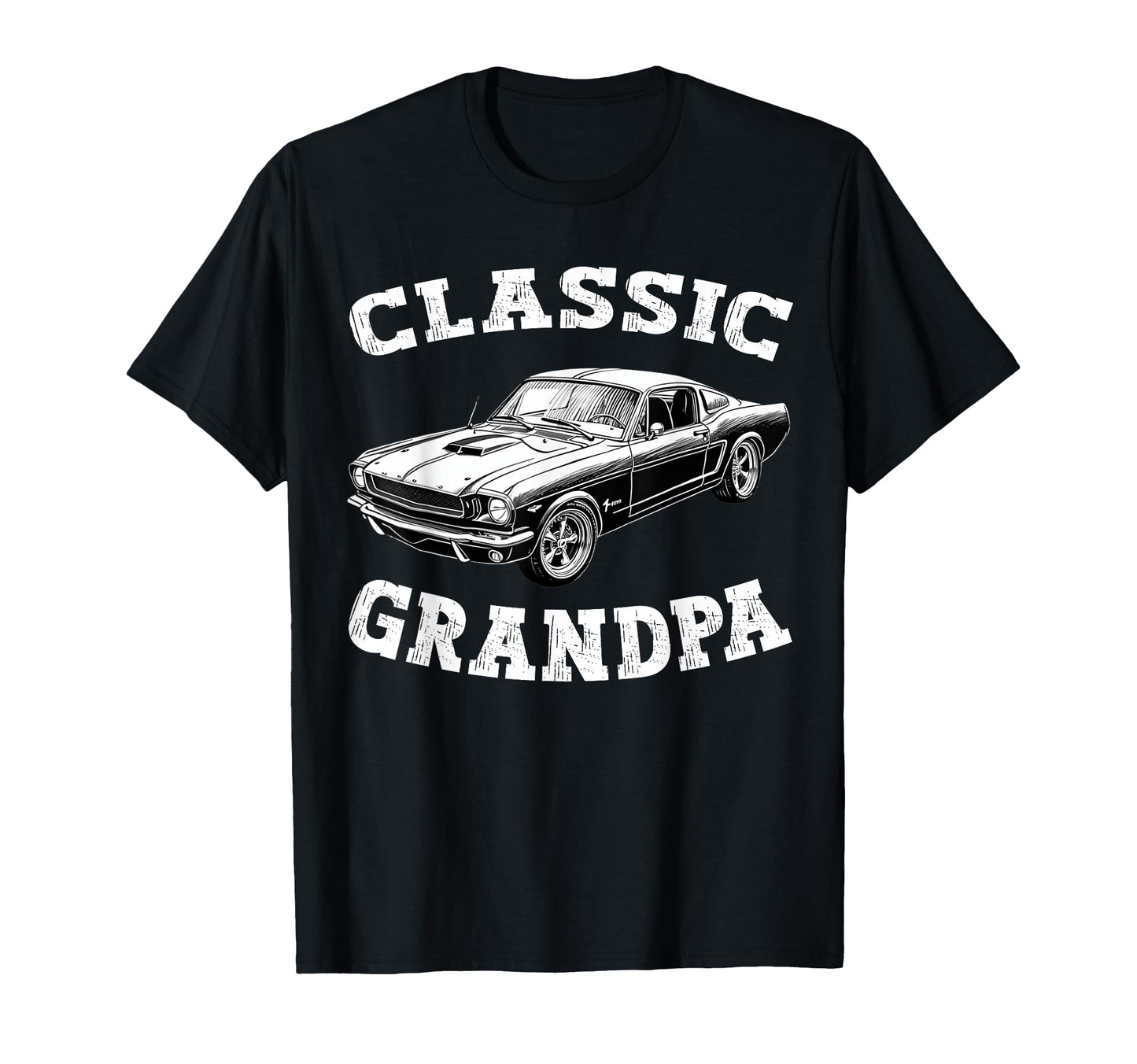 Funny Grandpa Car Fathers Day T-Shirt - Aesthetic Graphic Unisex - T-Shirt, Sweatshirt, Hoodie