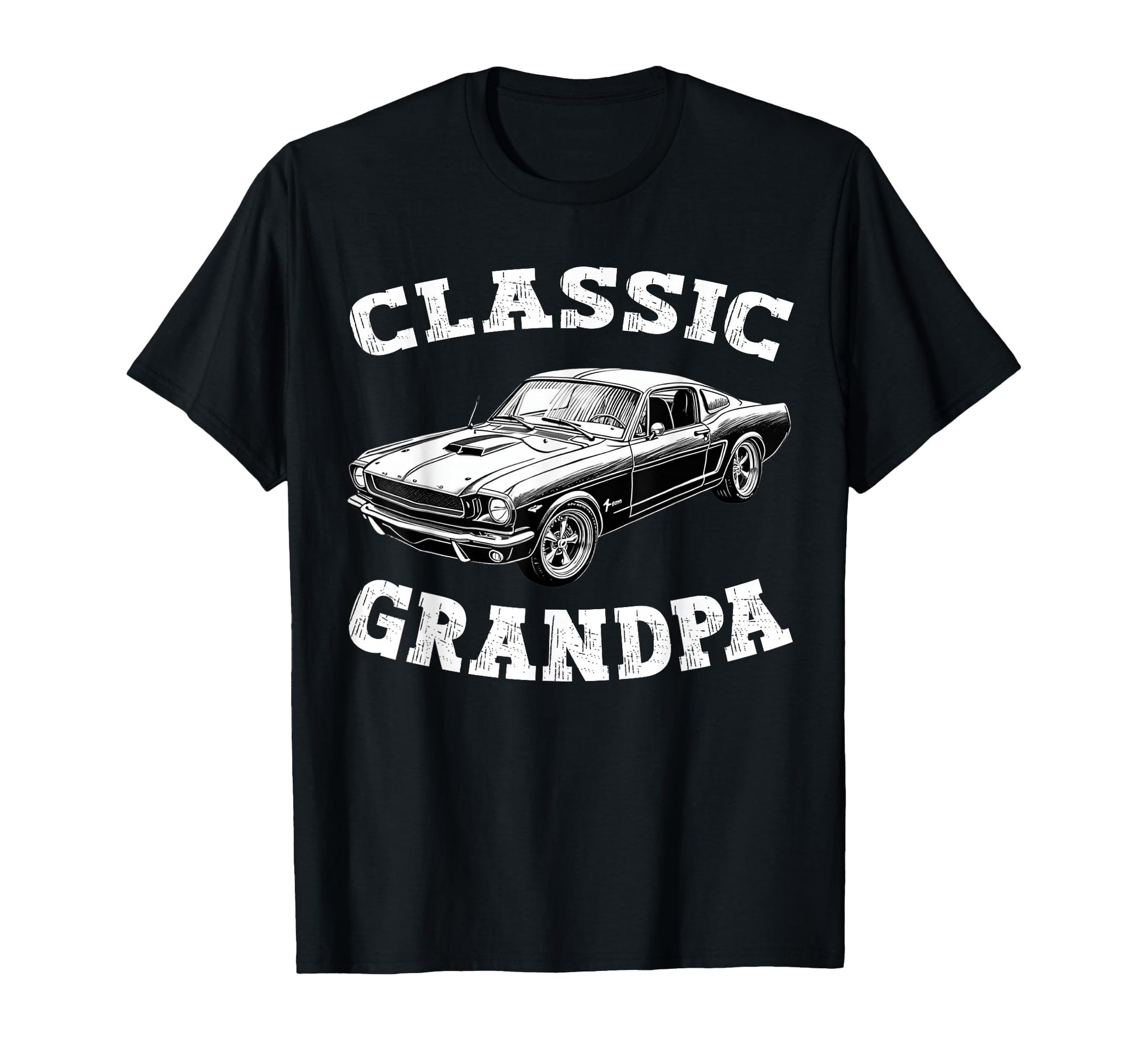 Funny Grandpa Car Fathers Day T-Shirt - Aesthetic Graphic Unisex - T-Shirt, Sweatshirt, Hoodie