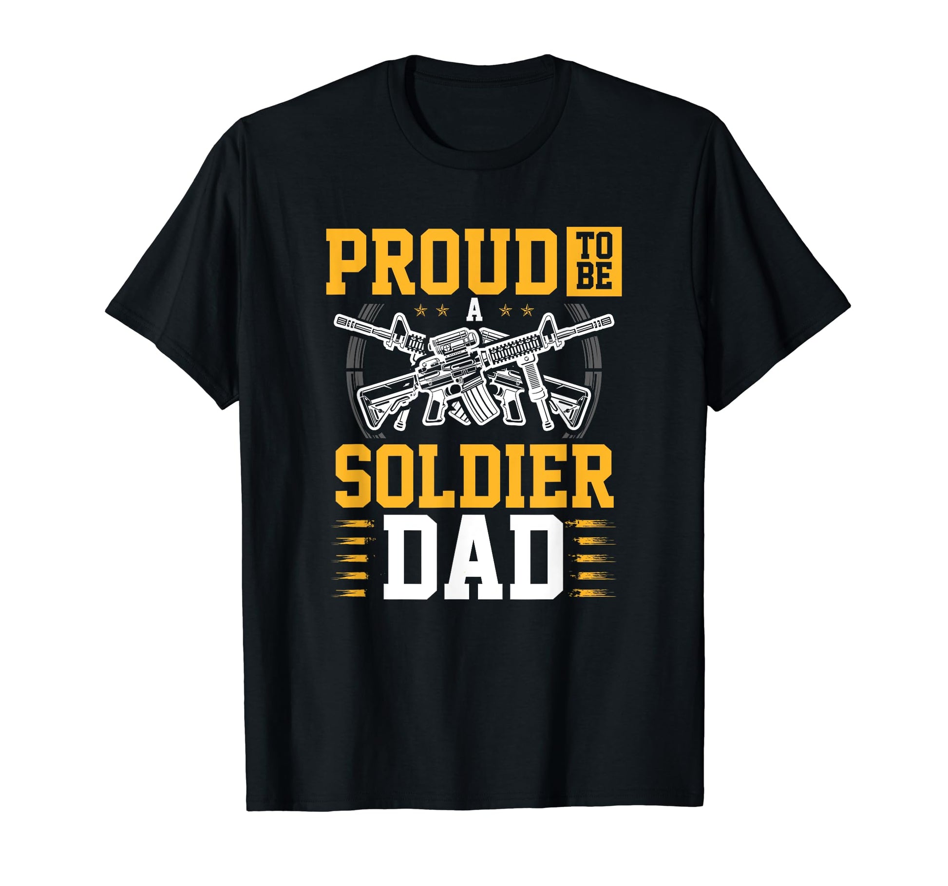 Us Proud Army Dad Gift Military Mom T-Shirt - Fun Novelty Design Men Women - T-Shirt, Sweatshirt, Hoodie