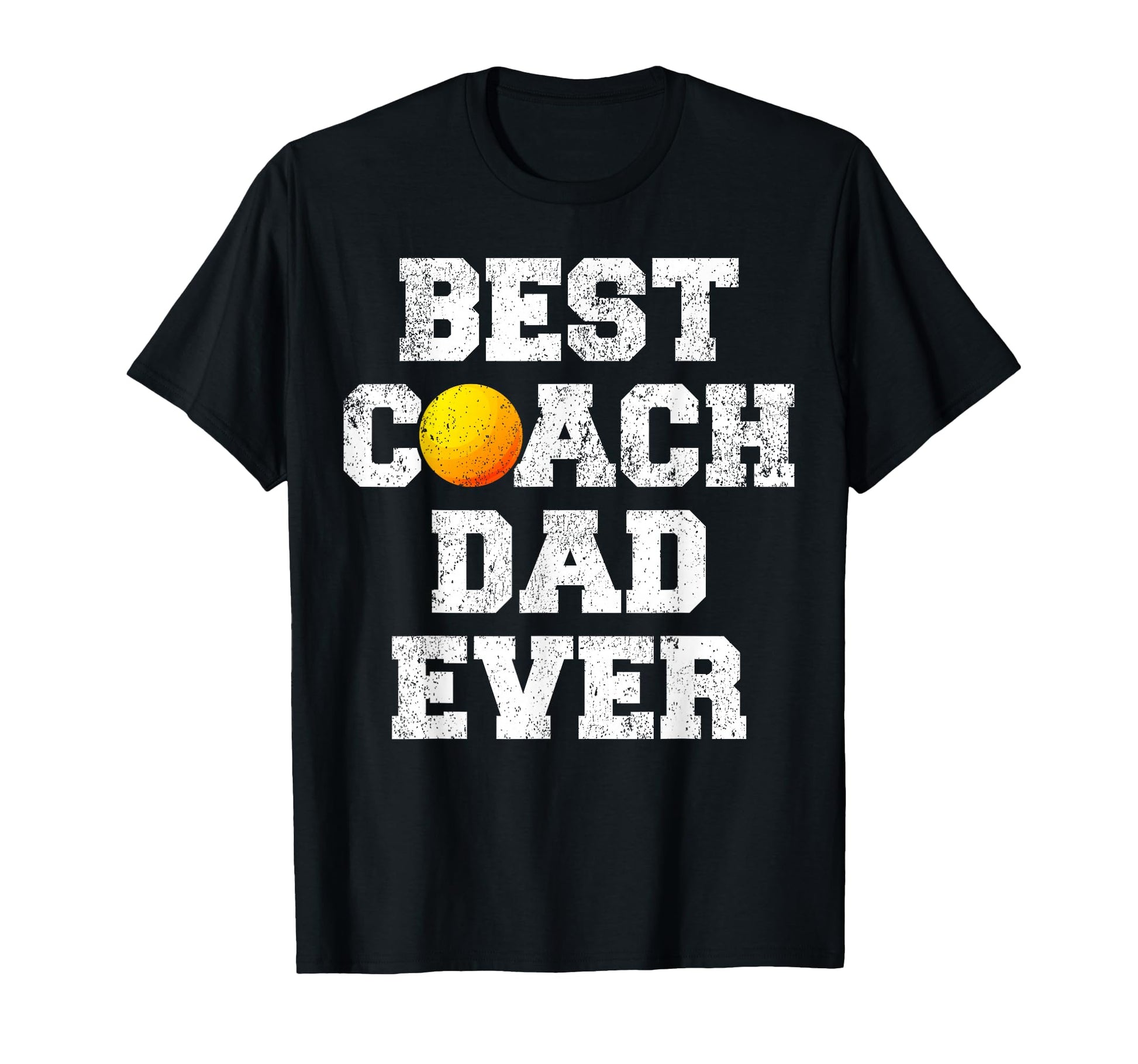 Distressed Best Lacrosse Coach Dad T-Shirt - Aesthetic Graphic for Adults - T-Shirt, Sweatshirt, Hoodie
