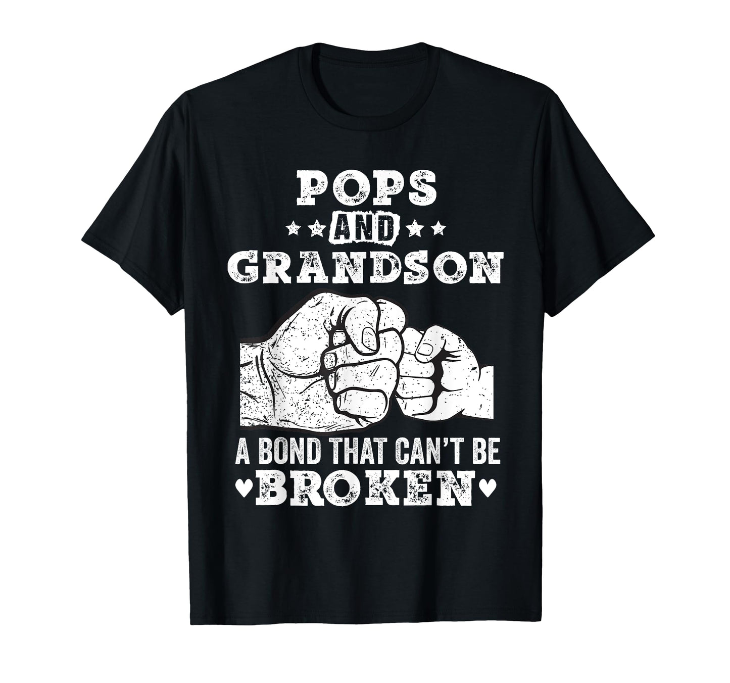 Pops And Grandson Bond That Cant Be T-Shirt - Trendy Graphic for Adults - T-Shirt, Sweatshirt, Hoodie