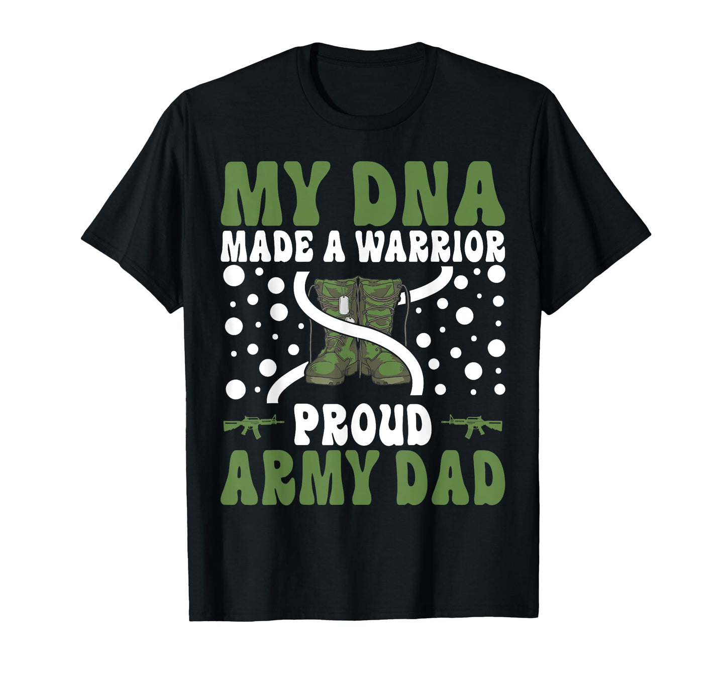 Proud Military Dad American Usa Flag T-Shirt - Novelty Apparel Men Women - T-Shirt, Sweatshirt, Hoodie