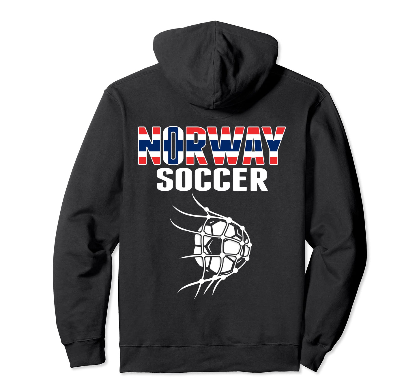 Norway Soccer Ball Net Norwegian Hoodie - Custom Art Print Men Women - T-Shirt, Sweatshirt, Hoodie
