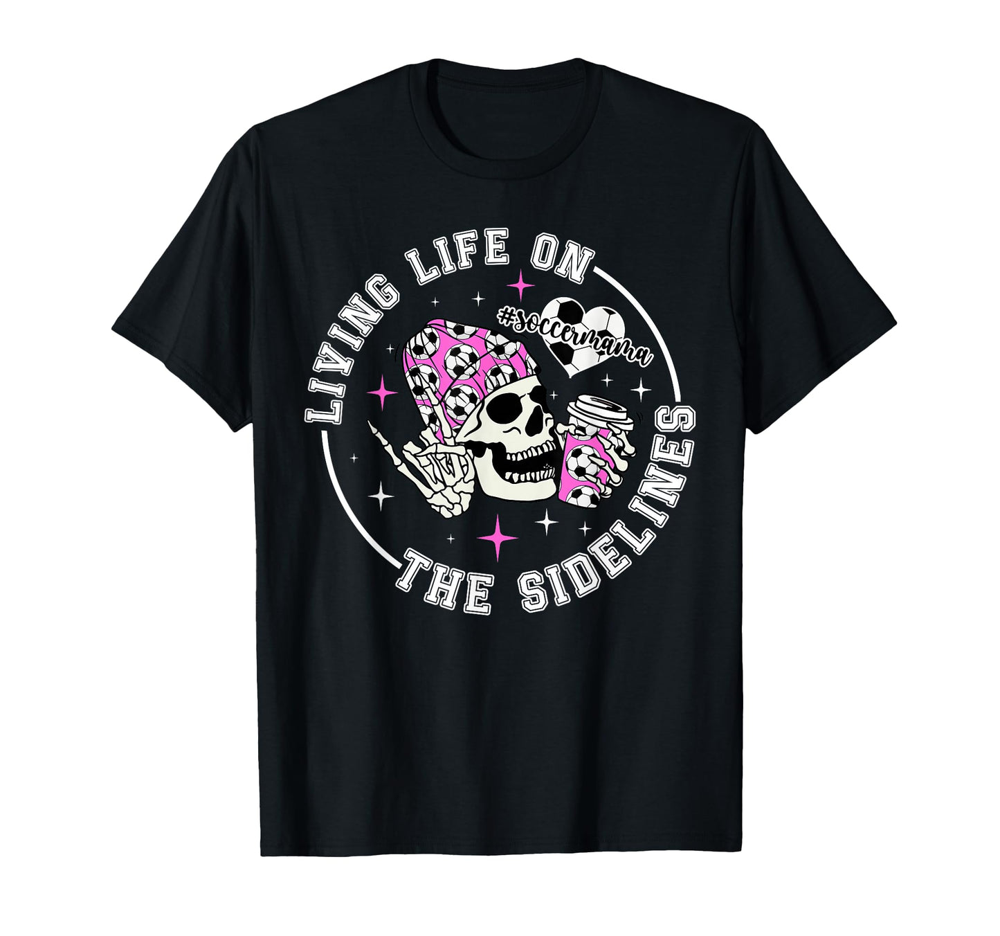 Soccer Mama Funny Soccer Mom Soccer T-Shirt - Novelty Apparel for Adults - T-Shirt, Sweatshirt, Hoodie