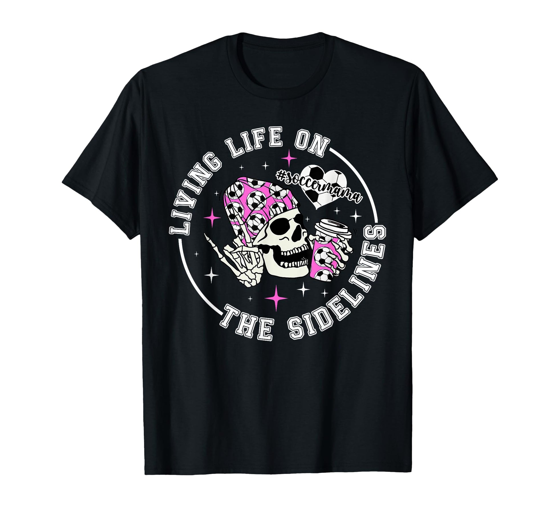 Soccer Mama Funny Soccer Mom Soccer T-Shirt - Novelty Apparel for Adults - T-Shirt, Sweatshirt, Hoodie