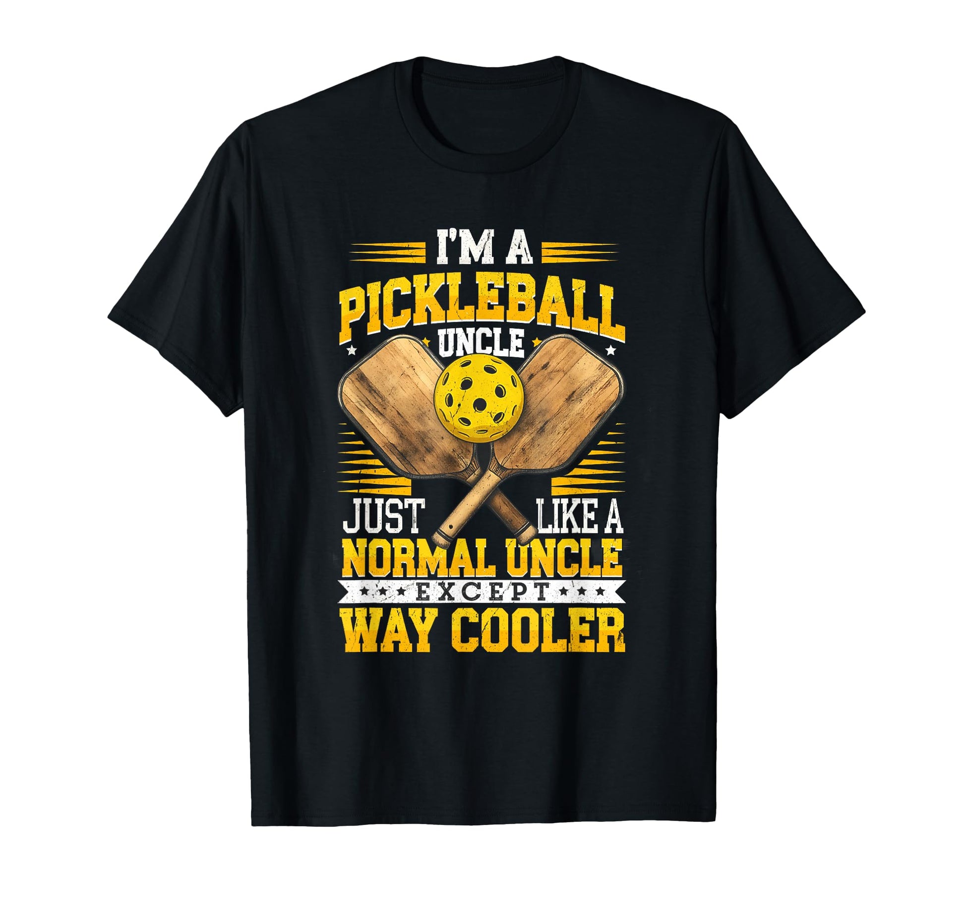 Im Pickleball Uncle Just Like Normal T-Shirt - Custom Art Print Men Women - T-Shirt, Sweatshirt, Hoodie