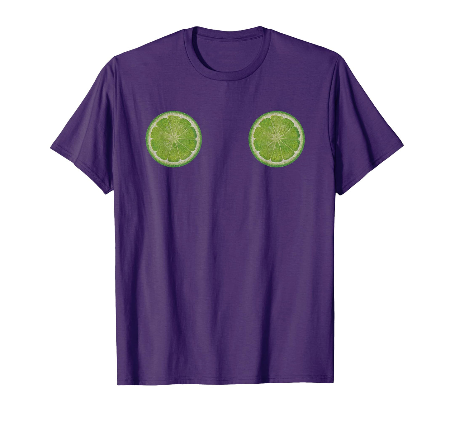 Funny Lime Lemon Boobs Party Gift T-Shirt - Graphic Print Unisex - T-Shirt, Sweatshirt, Hoodie