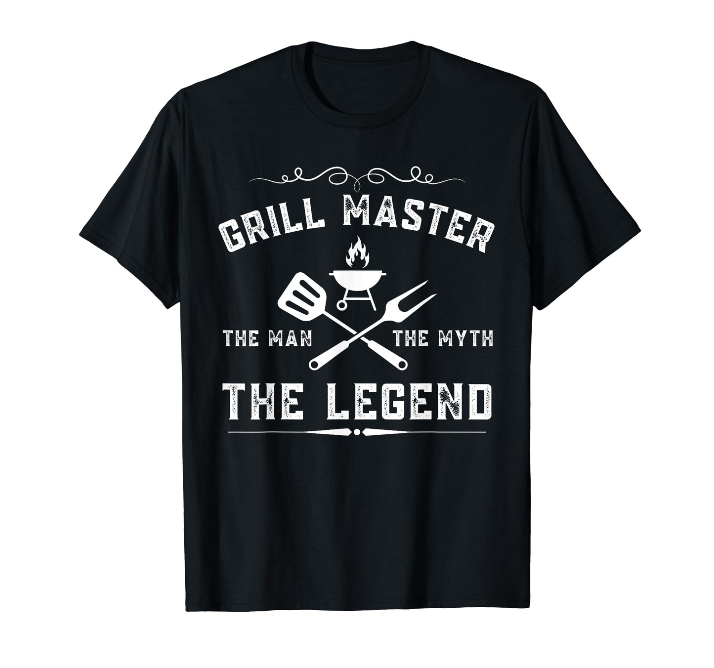 Grill Master Myth Legend Bbq T-Shirt - Streetwear Style for Adults - T-Shirt, Sweatshirt, Hoodie