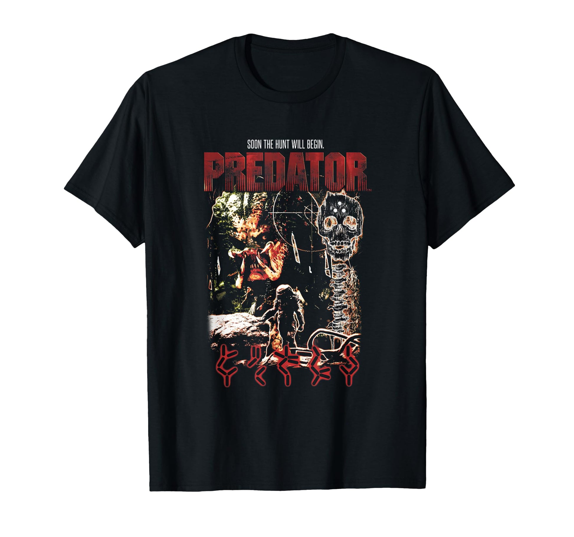 Predator Soon Hunt Will Begin T-Shirt - Aesthetic Graphic Men Women - T-Shirt, Sweatshirt, Hoodie