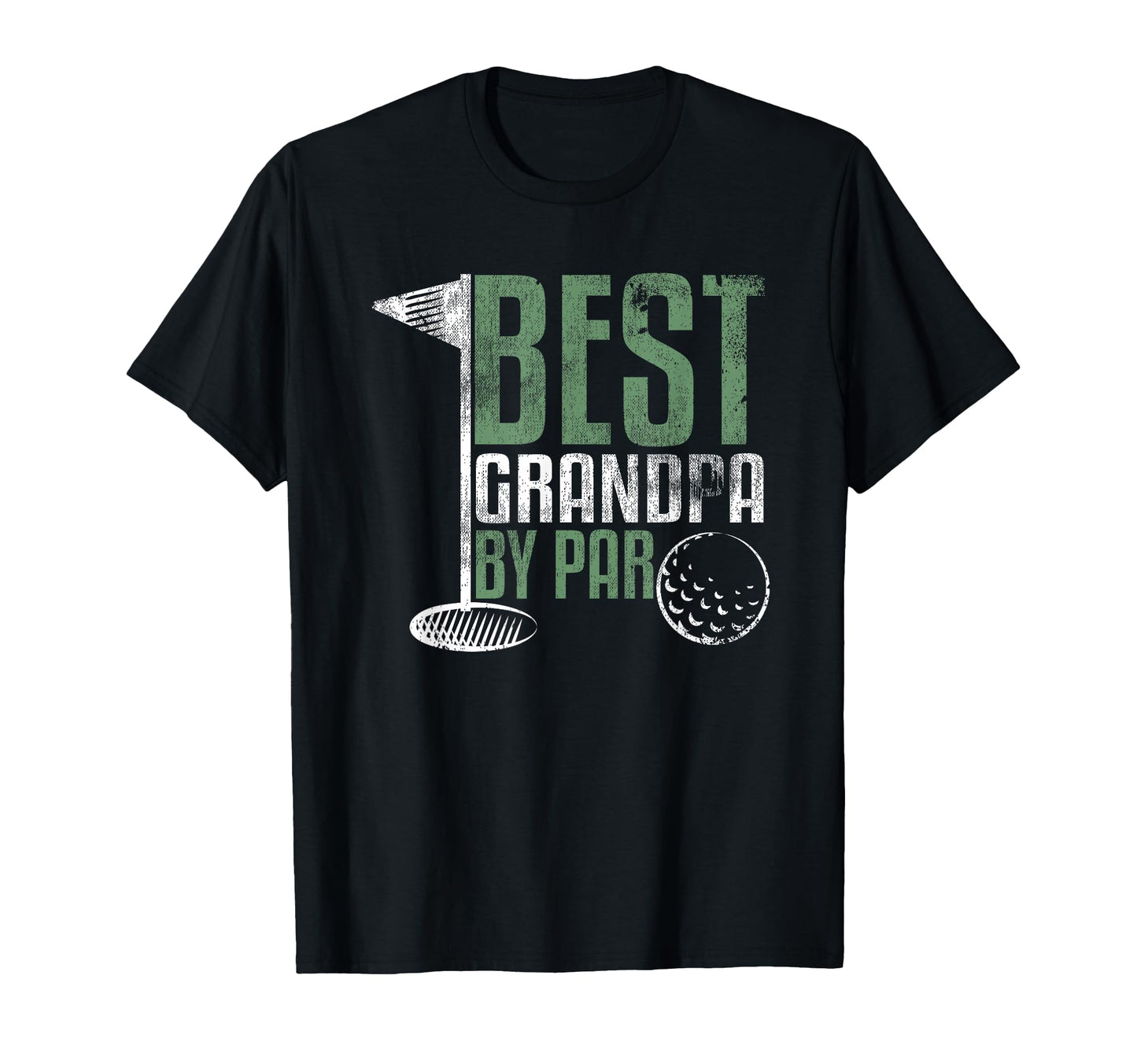 Best Grandpa Par Fathers Day Golf T-Shirt - Aesthetic Graphic for Adults - T-Shirt, Sweatshirt, Hoodie