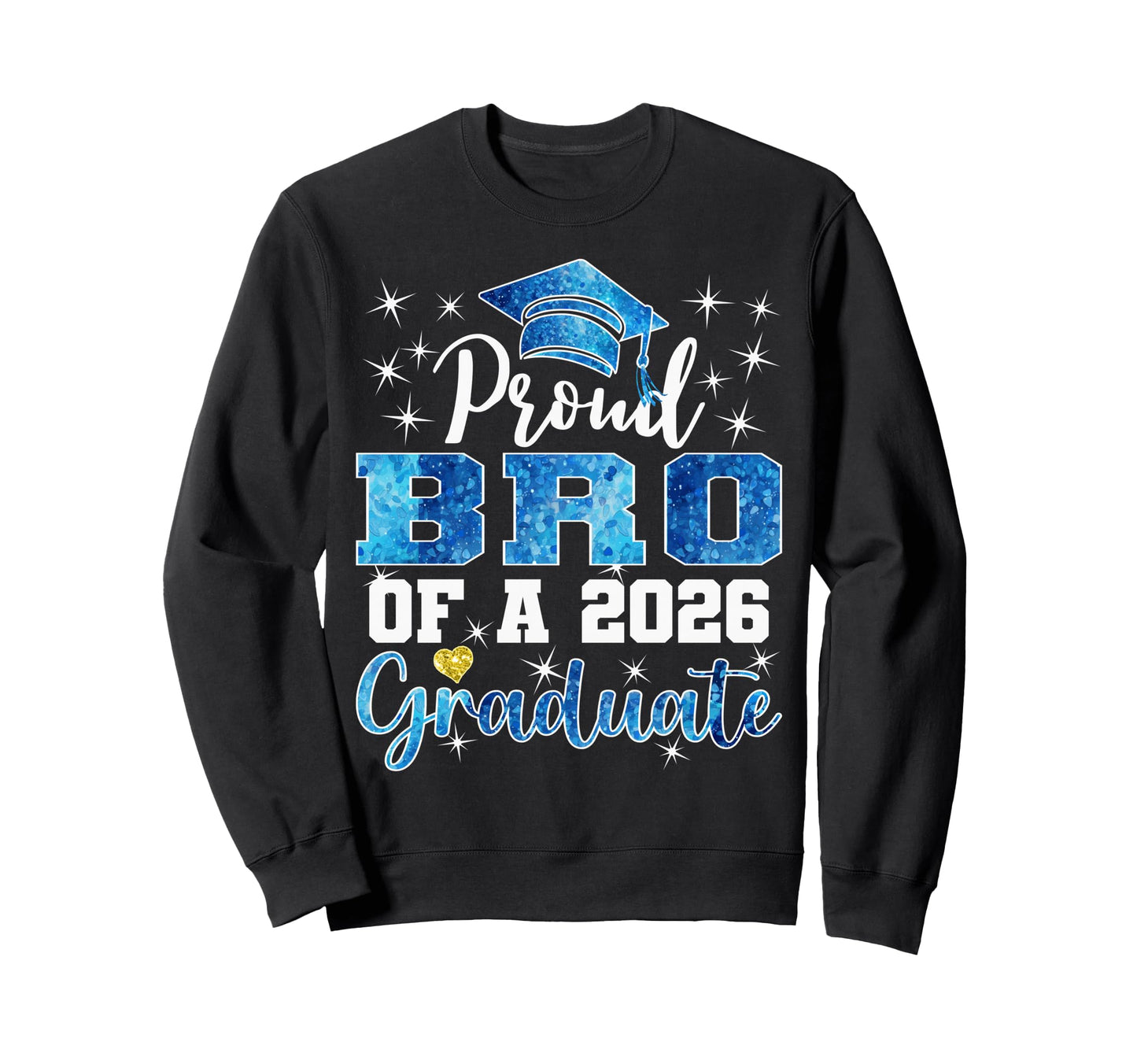 Super Proud Bruh 2026 Graduate Sweatshirt - Minimalist Print Men Women - T-Shirt, Sweatshirt, Hoodie