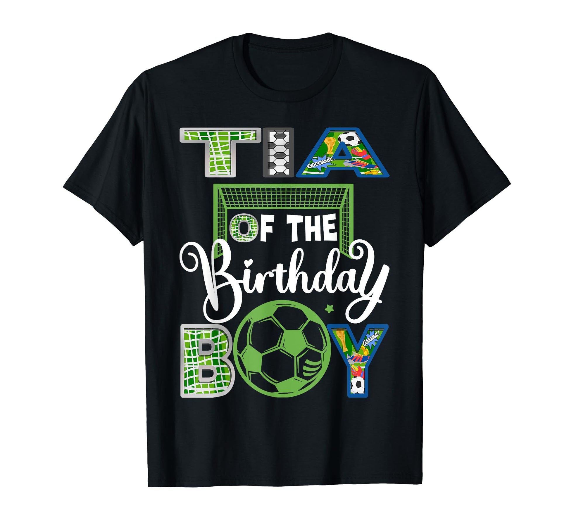 Tia Birthday Soccer Baller Birthday T-Shirt - Aesthetic Graphic Unisex - T-Shirt, Sweatshirt, Hoodie
