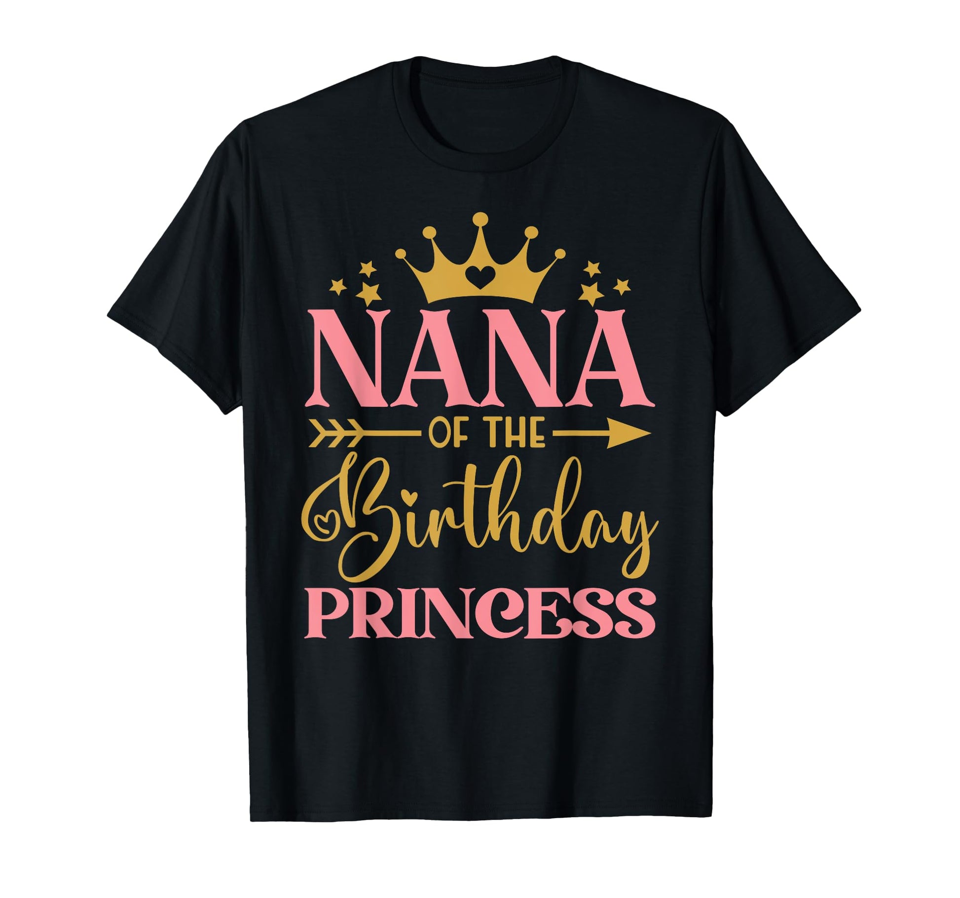 Nana Birthday 1St Birthday Princess T-Shirt - Unique Graphic Unisex - T-Shirt, Sweatshirt, Hoodie