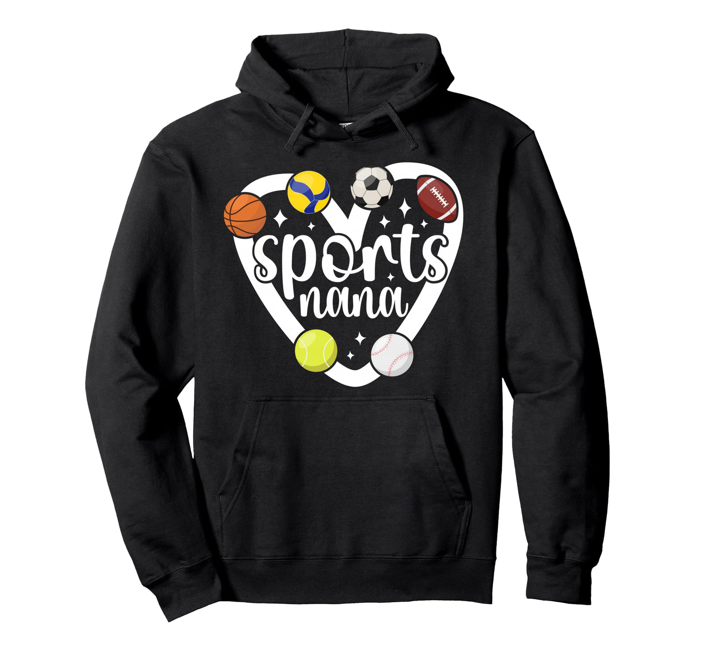 Sports Nana Proud Sport Nana Sports Nana Hoodie - Trendy Graphic Men Women - T-Shirt, Sweatshirt, Hoodie