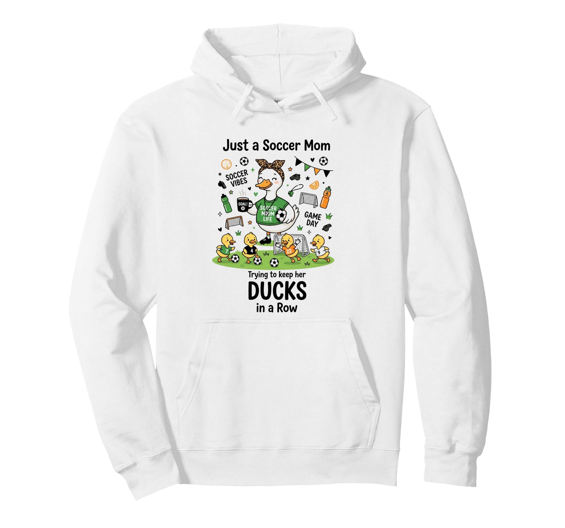 Soccer Mom Gift Soccer Mama Funny Soccer Hoodie - Unique Graphic Men Women - T-Shirt, Sweatshirt, Hoodie