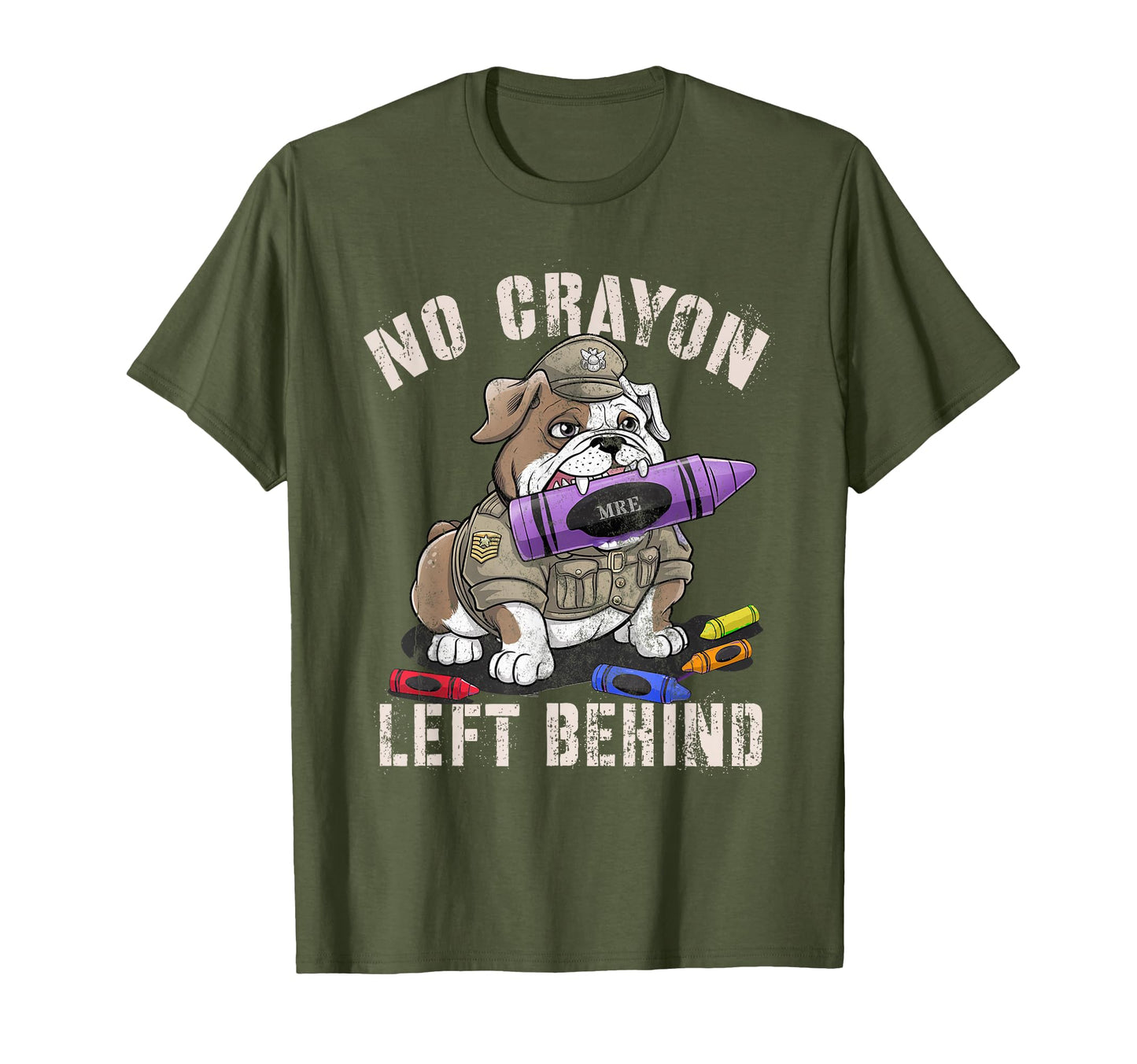 Proud No Crayon Left Behind Officer T-Shirt - Unique Graphic Men Women - T-Shirt, Sweatshirt, Hoodie