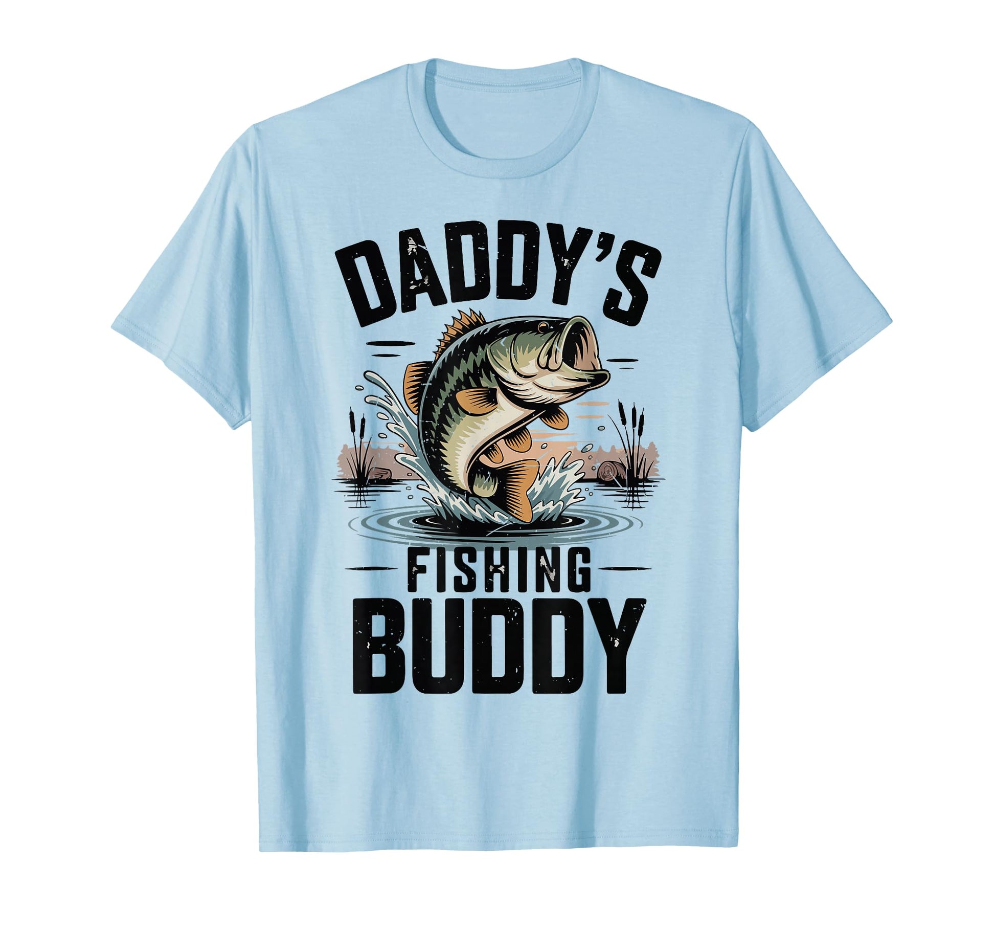 Daddys Fishing Buddy Matching Fishing T-Shirt - Trendy Graphic for Adults - T-Shirt, Sweatshirt, Hoodie