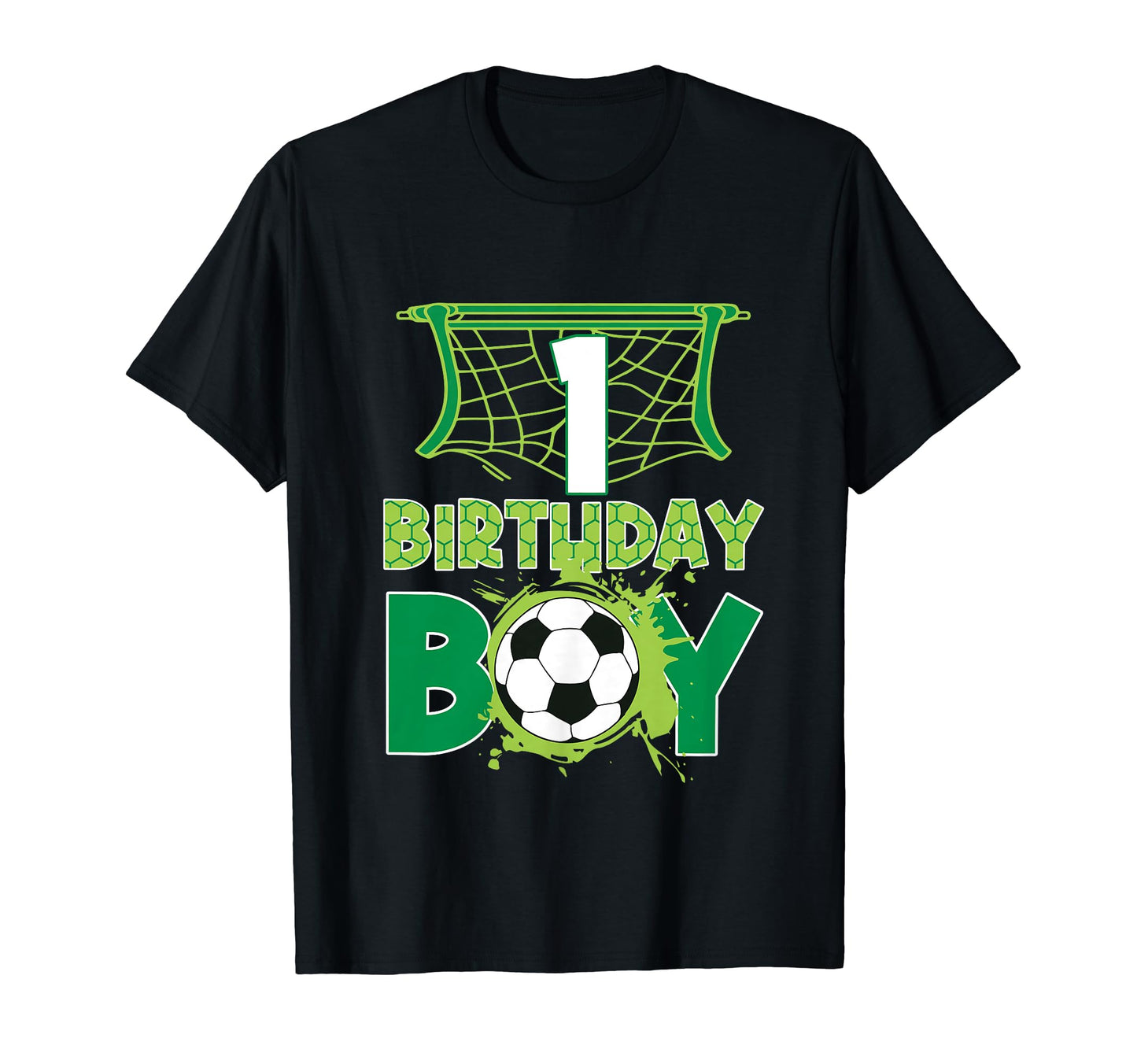 Soccer 1 Birthday 1St Birthday T-Shirt - Minimalist Print for Adults - T-Shirt, Sweatshirt, Hoodie